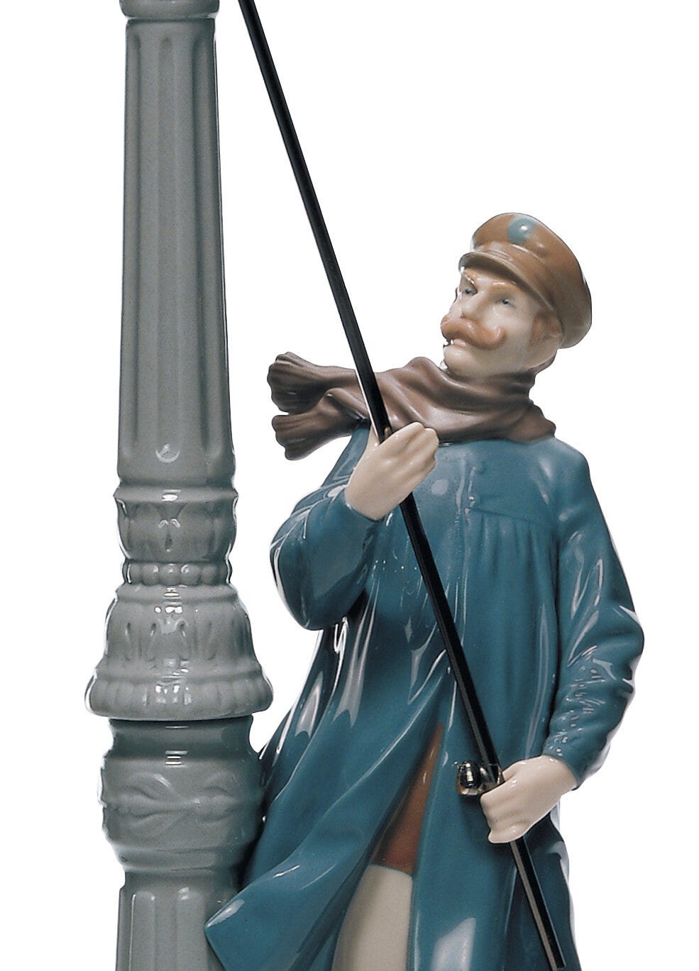 Imagen 3 de Figura decorativa El farolero Lladró - Azul Azul