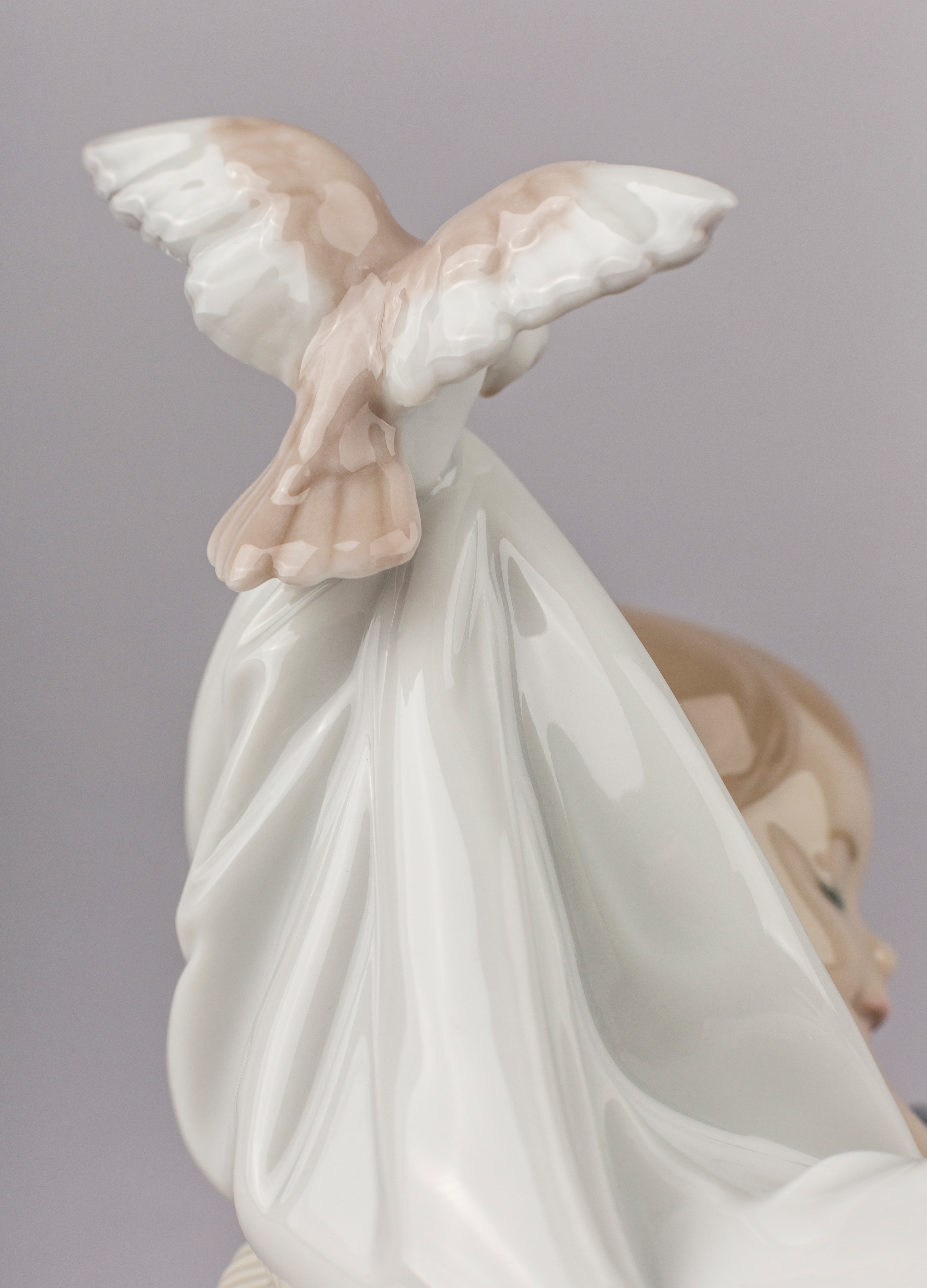 Imagen 3 de Figura niño Tiernos sueños Lladró - Blanco Blanco