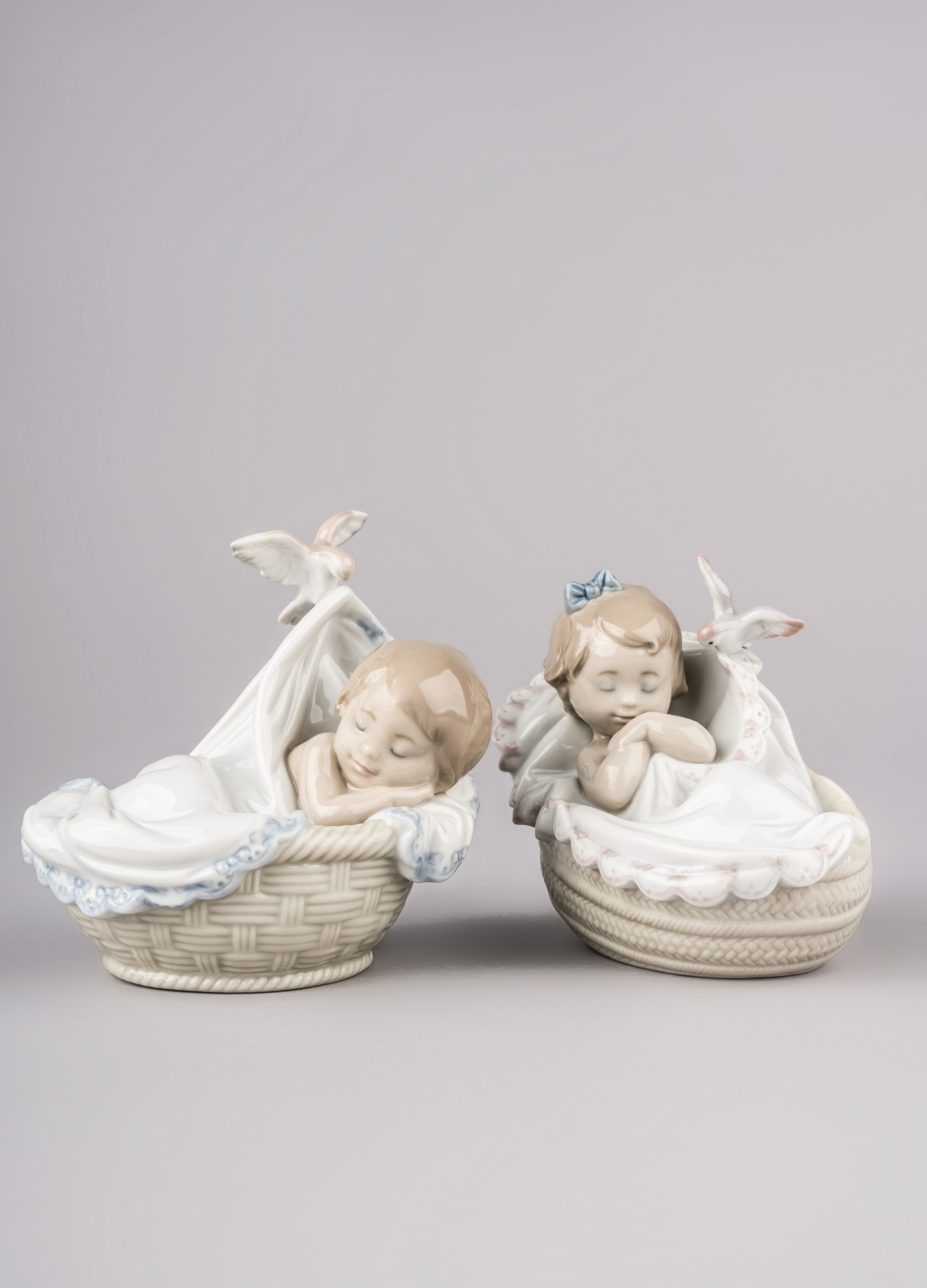 Imagen 5 de Figura niño Tiernos sueños Lladró - Blanco Blanco