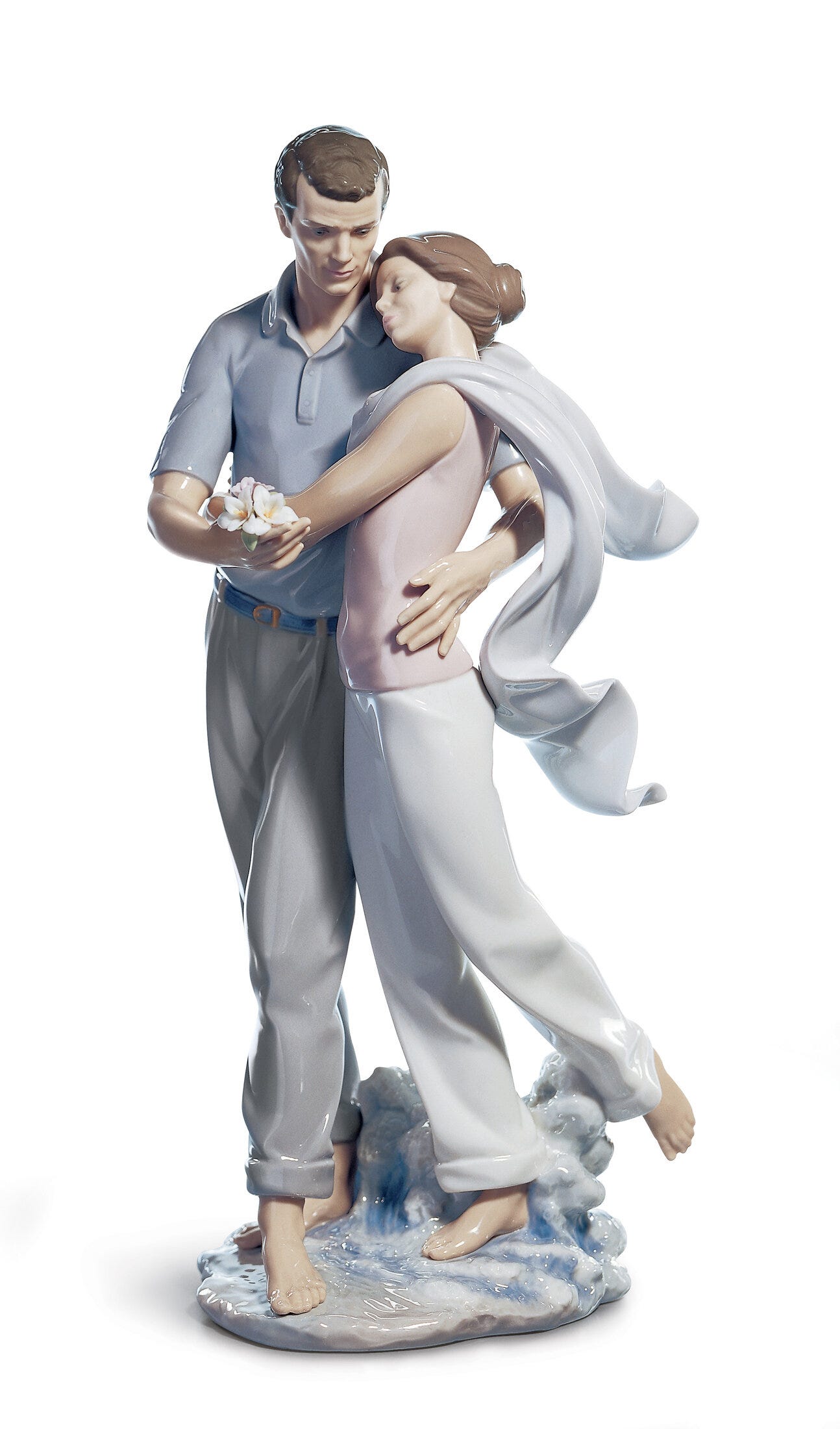 Imagen 1 de Figura decorativa Joven Pareja lo eres todo para Mí Lladró - Multicolor Multicolor