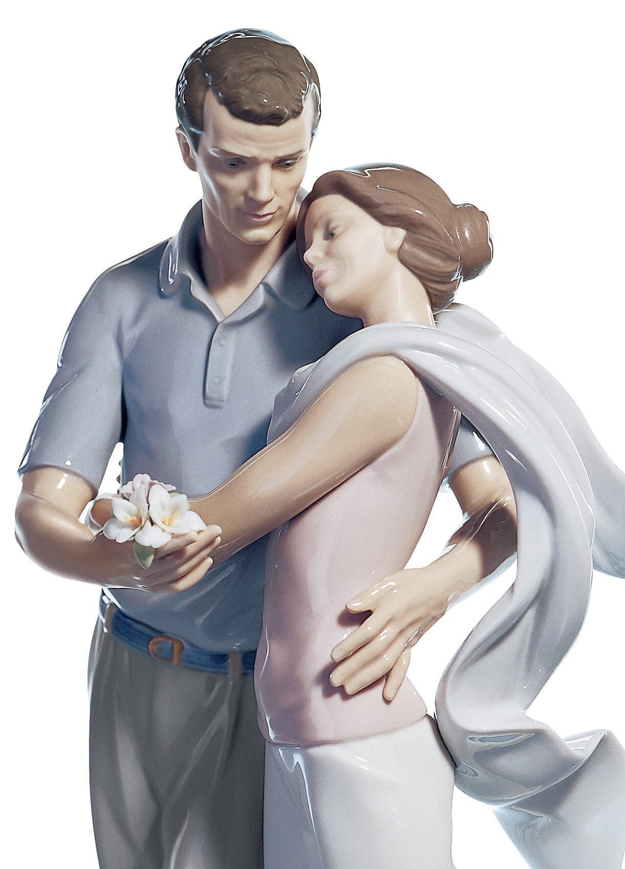 Imagen 2 de Figura decorativa Joven Pareja lo eres todo para Mí Lladró - Multicolor Multicolor