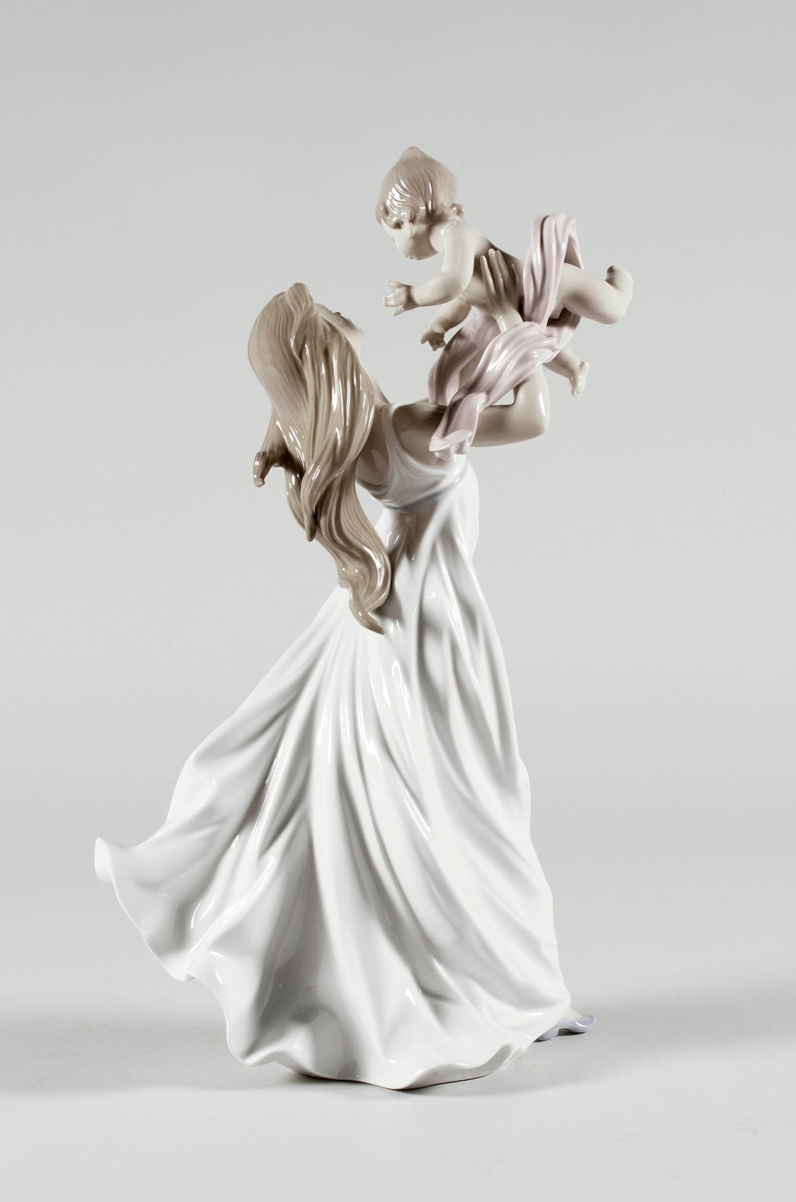 Imagen 3 de Figura madre Mi precioso bebé Lladró - Blanco Blanco