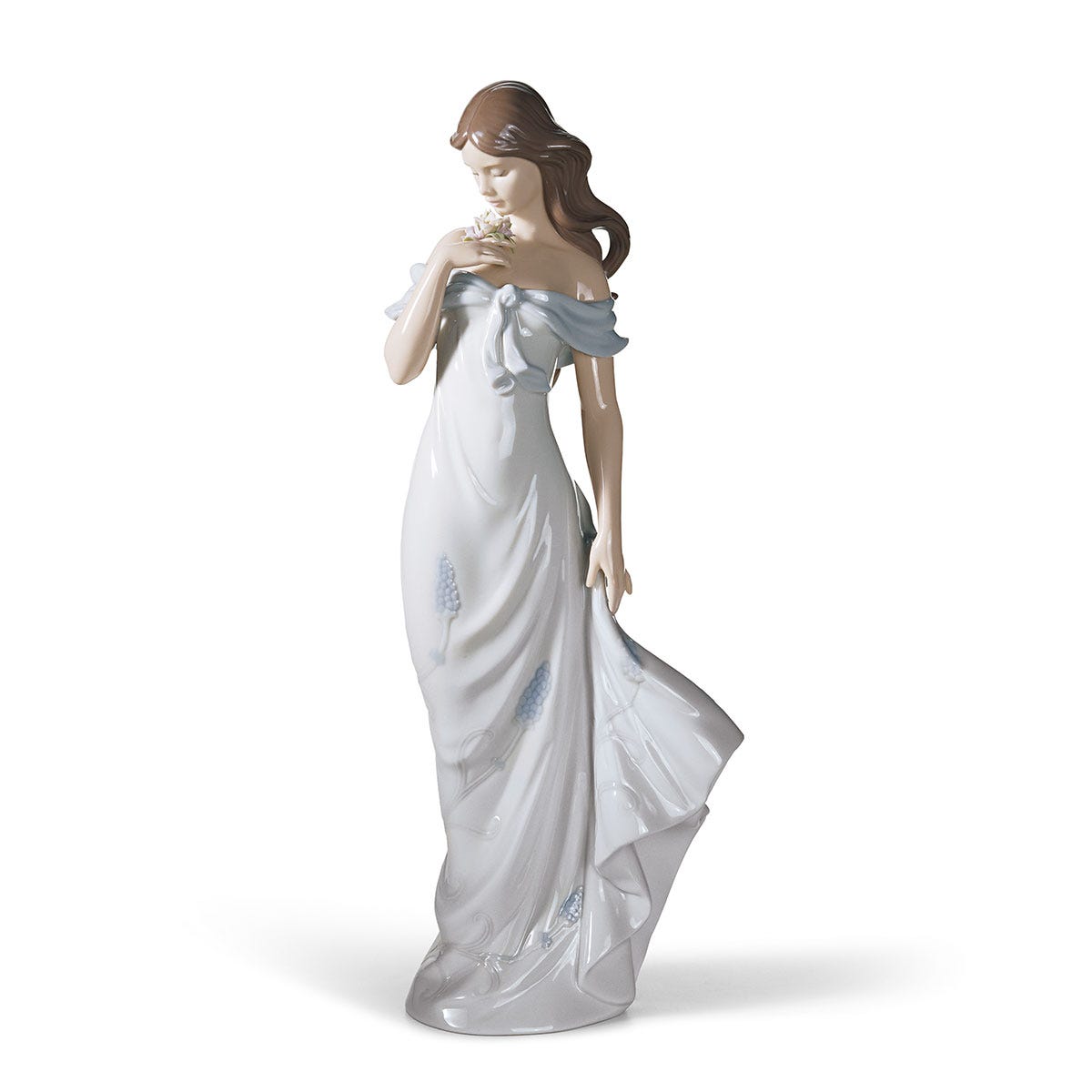 Imagen 1 de Figura mujer El susurro de las flores Lladró - Blanco Blanco