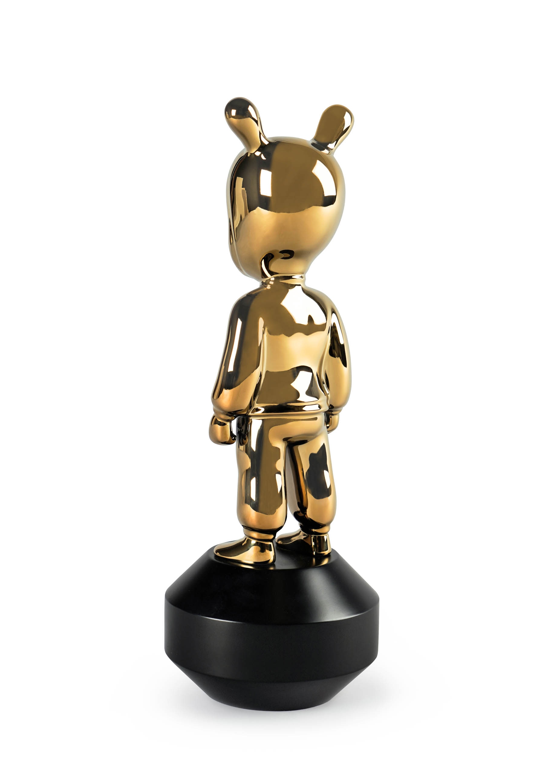 Imagen 2 de Figura Decorativa The golden Guest. Pequeña Lladró - Oro Oro