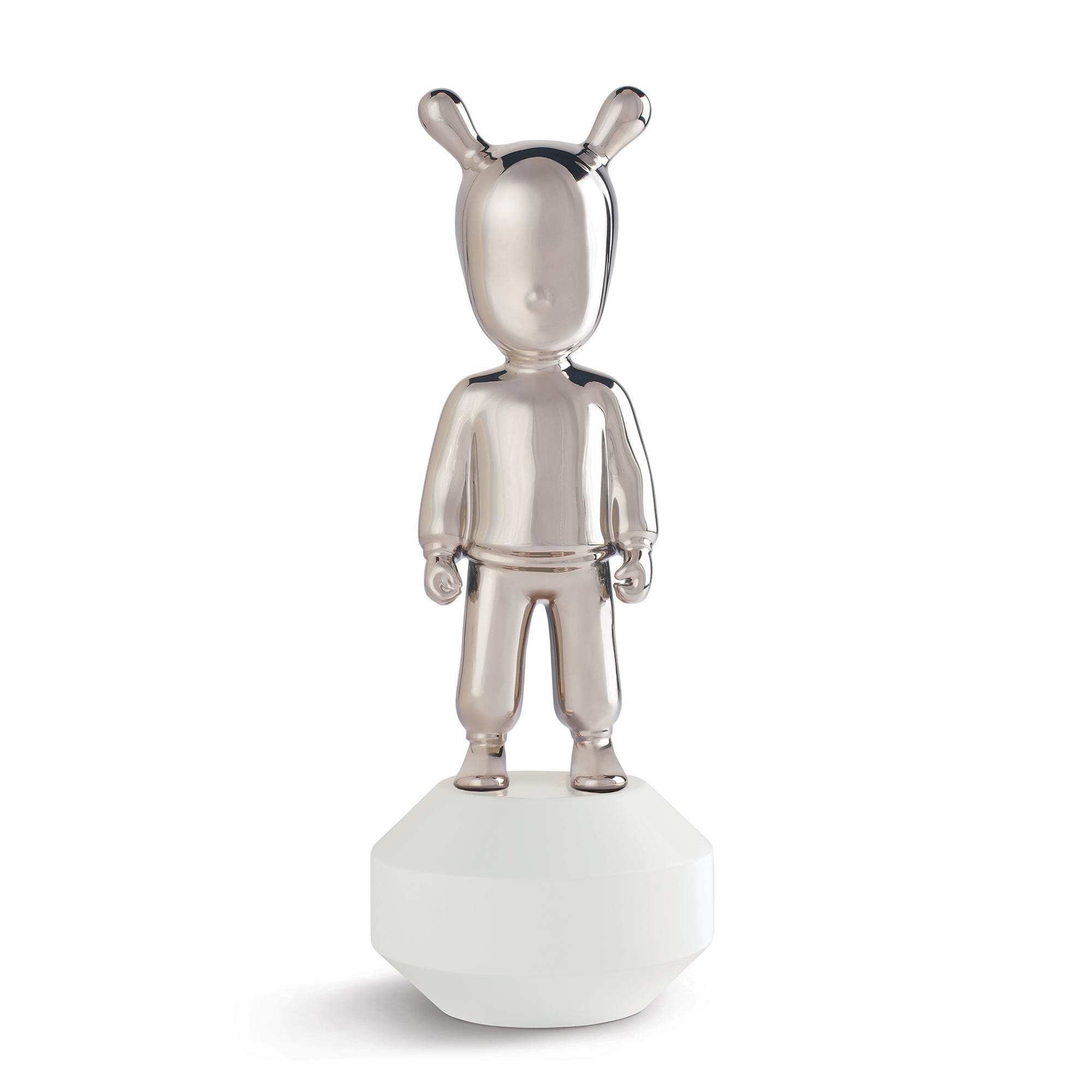 Imagen 0 de Figura Decorativa The silver Guest. Pequeña Lladró Plata