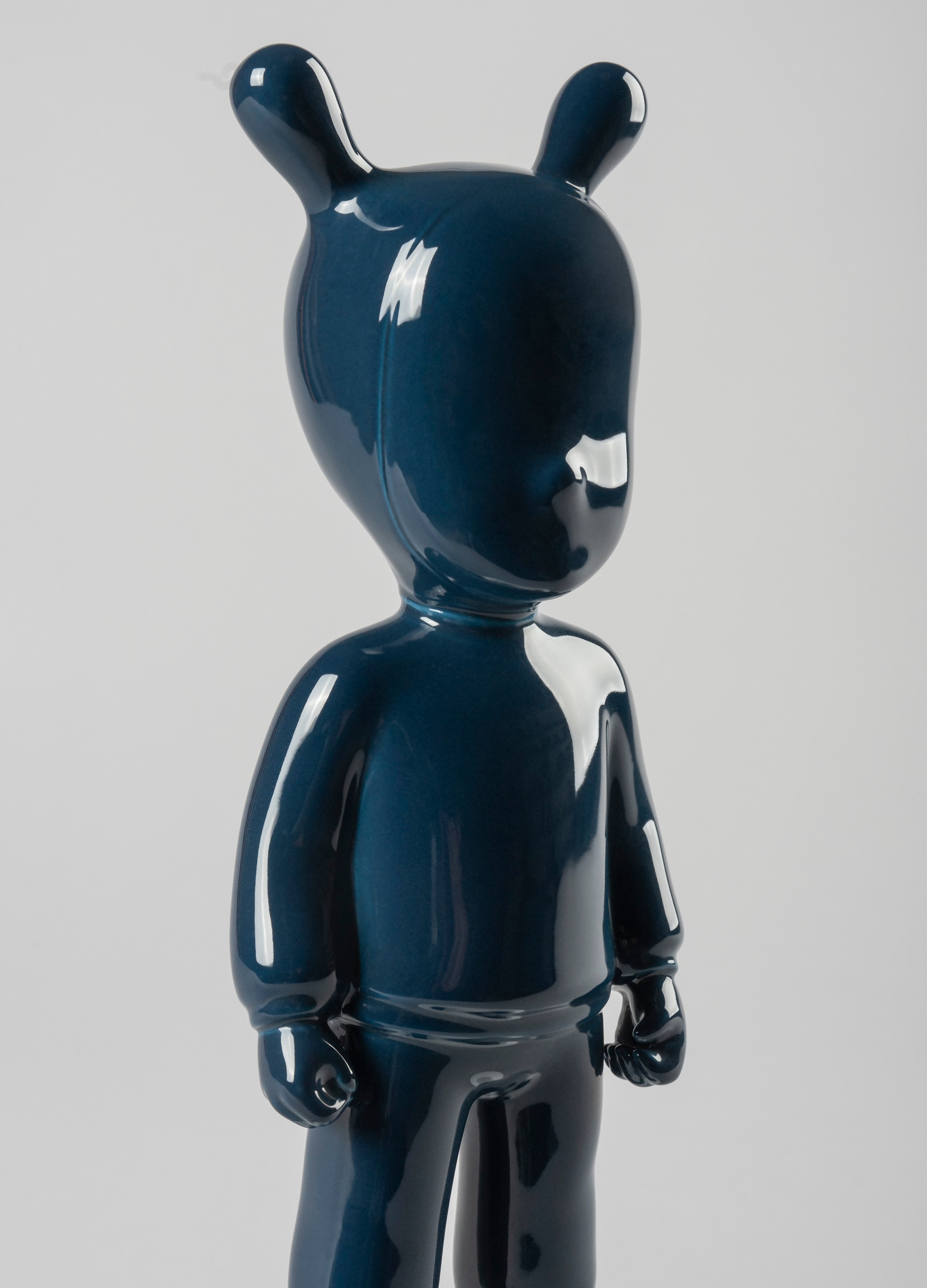 Imagen 4 de Figura The dark blue Guest. Pequeña Lladró - Azul Azul