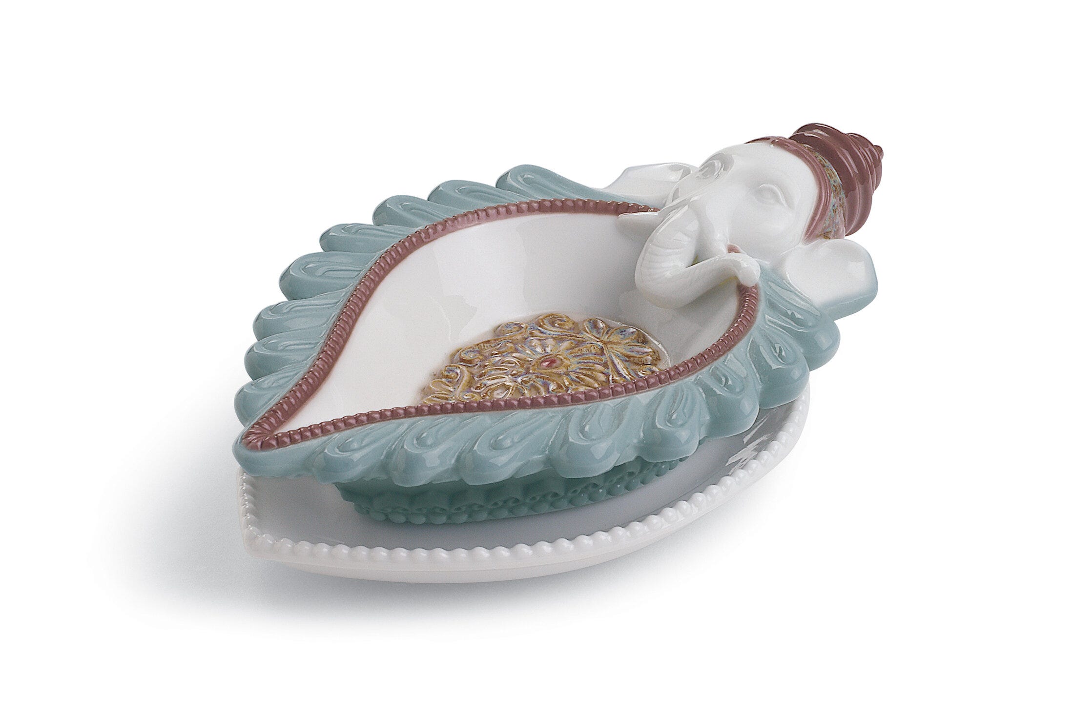 Imagen 1 de Figura decorativa Diya Ganesha Lladró - Multicolor Multicolor