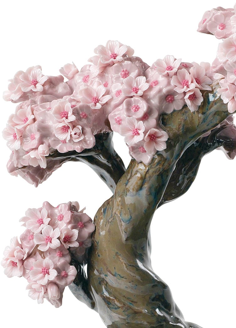 Imagen 2 de Figura Decorativa árbol Estación florida Lladró - Blanco Blanco