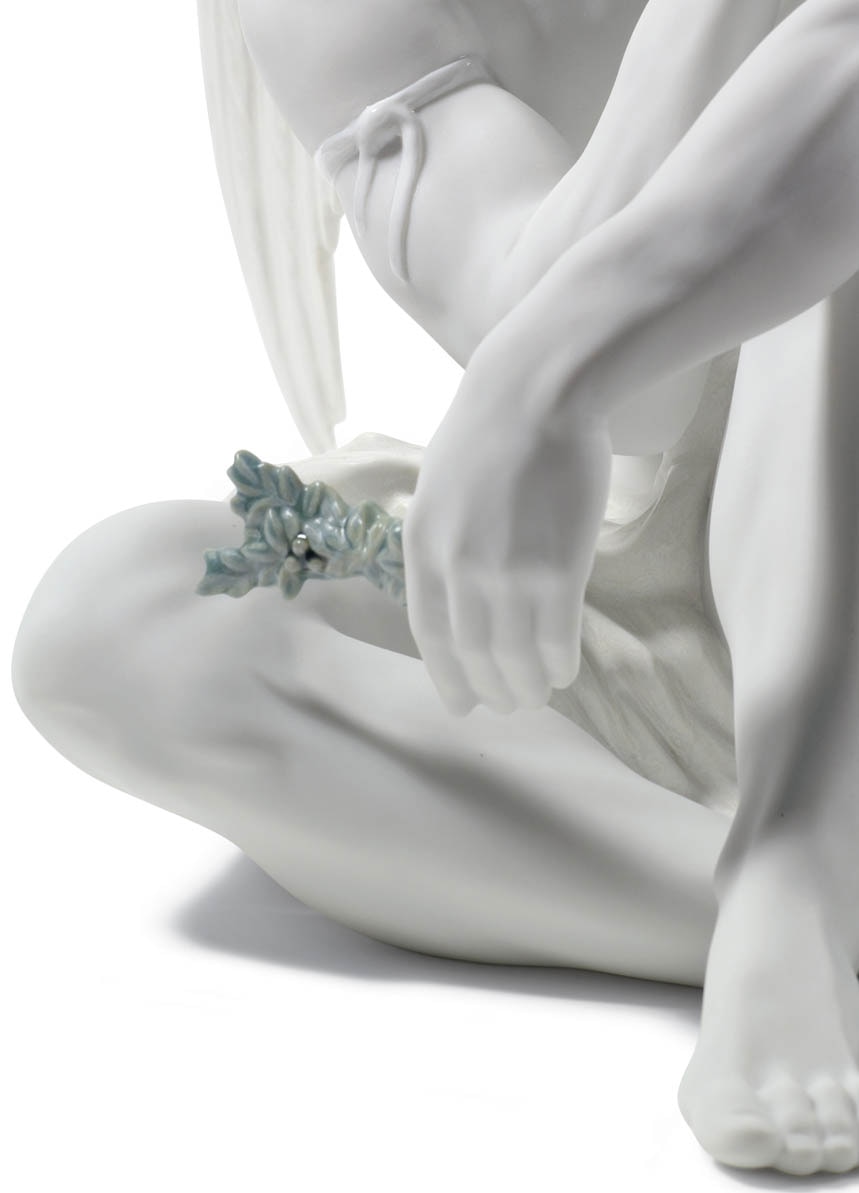 Imagen 3 de Figura Ángel protector Lladró - Blanco Blanco