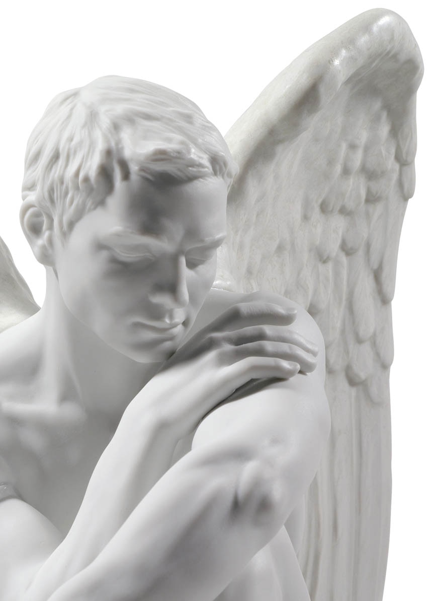 Imagen 4 de Figura Ángel protector Lladró - Blanco Blanco