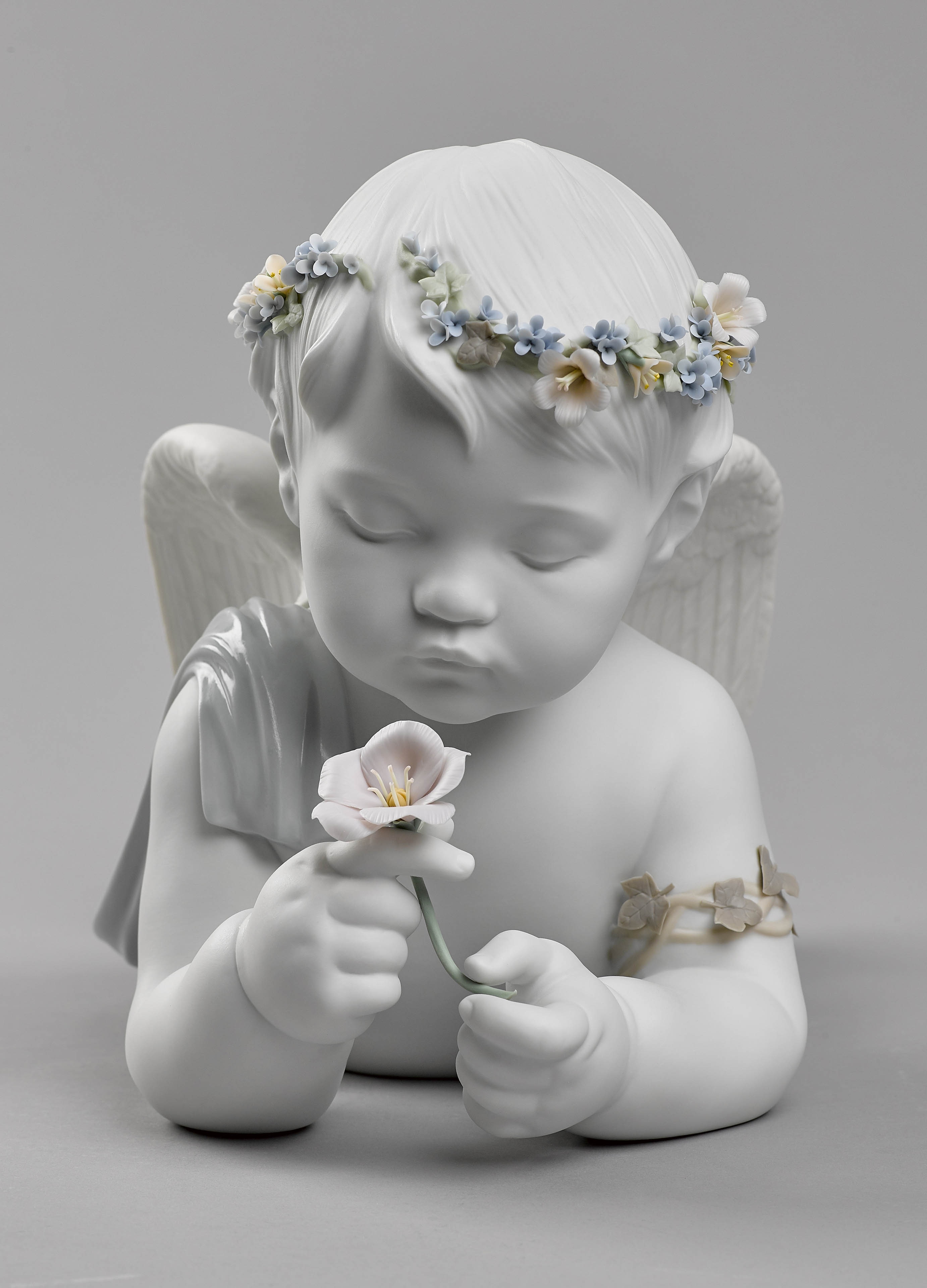 Imagen 6 de Figura Decorativa Mi amado ángel Lladró - Blanco Blanco