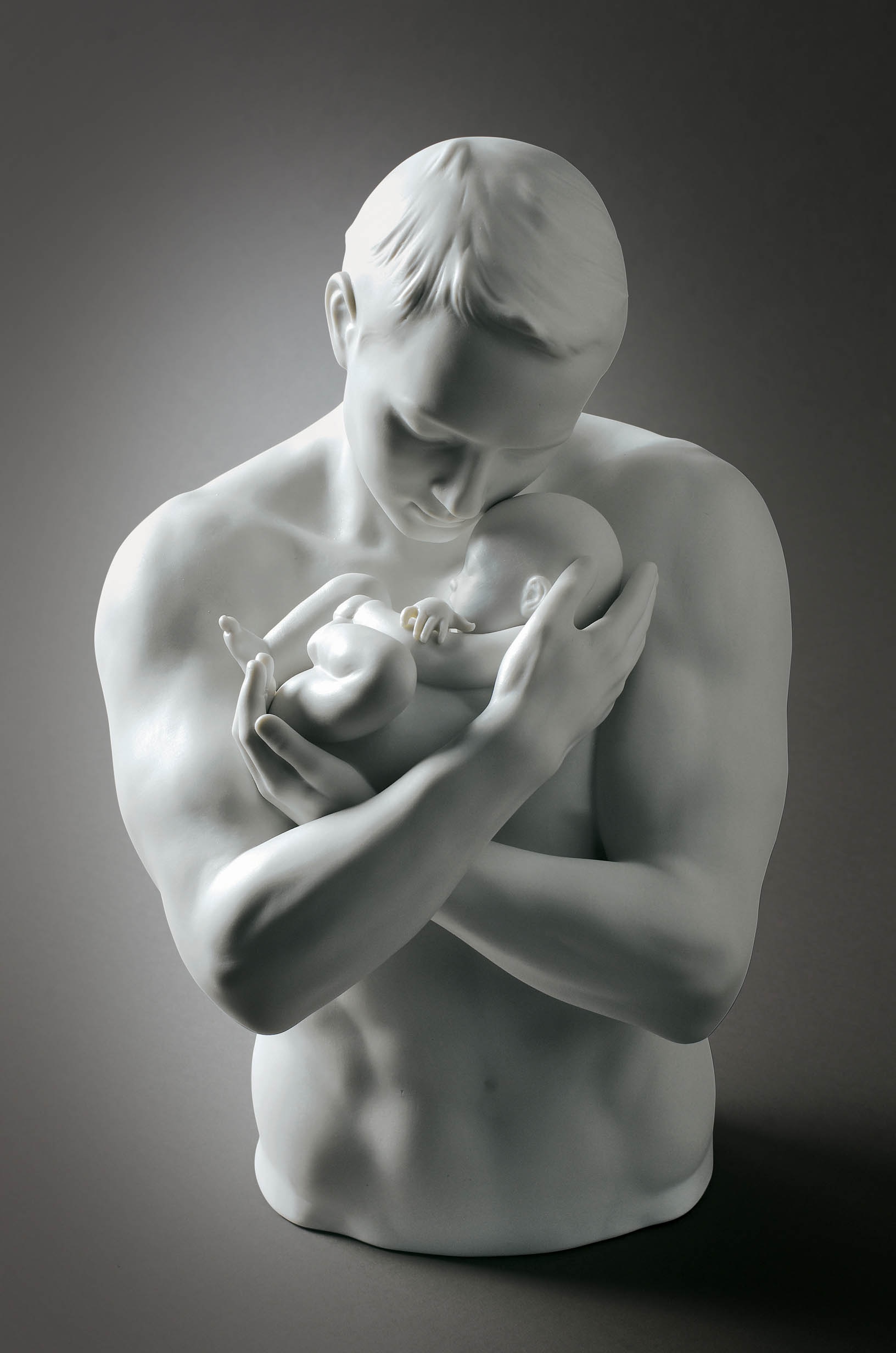 Imagen 2 de Figura Protección paternal Lladró - Blanco Blanco