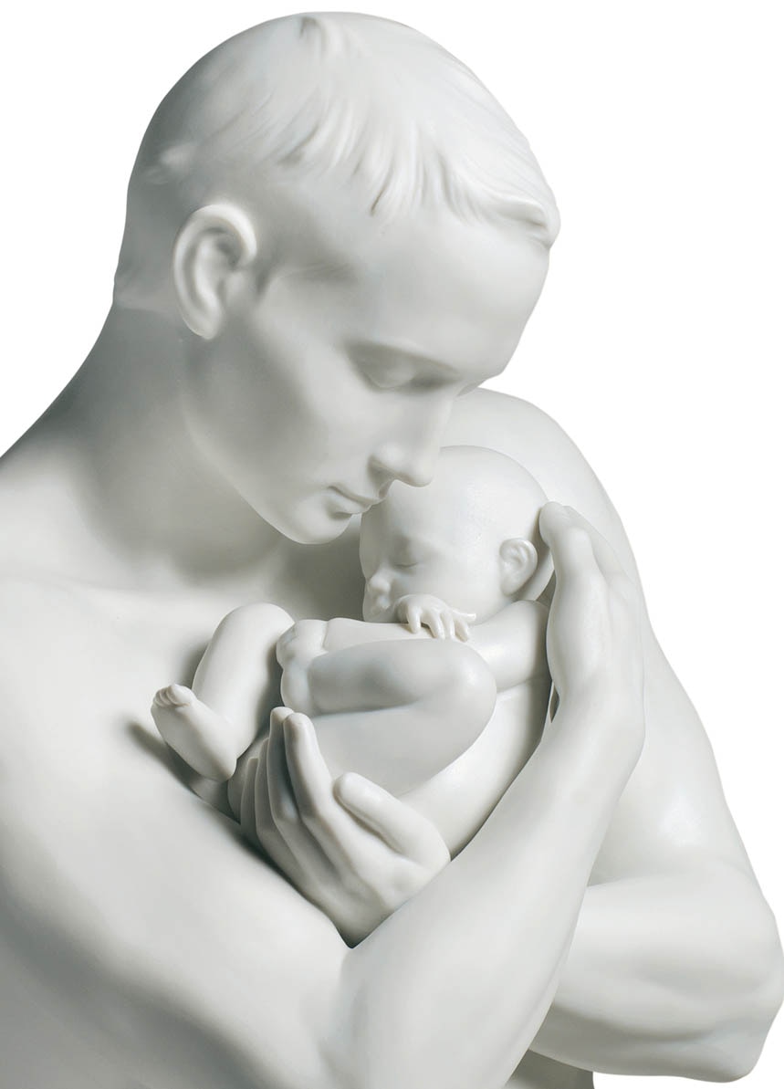 Imagen 5 de Figura Protección paternal Lladró - Blanco Blanco