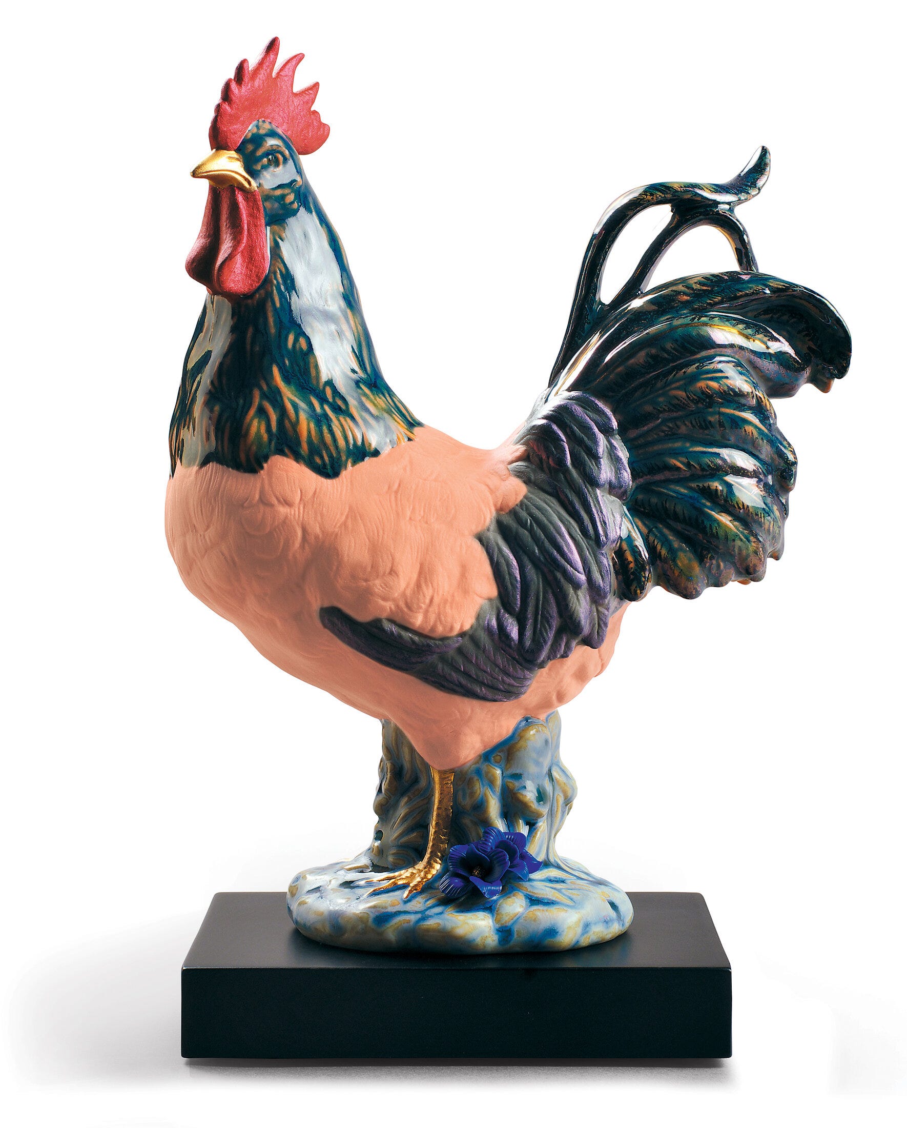 Imagen 1 de Figura decorativa El Gallo Lladró - Multicolor Multicolor