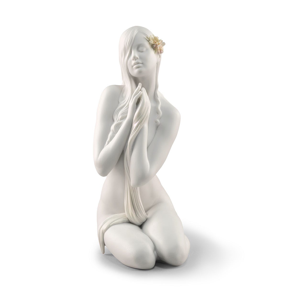 Imagen 1 de Figura mujer Paz interior Lladró - Blanco Blanco