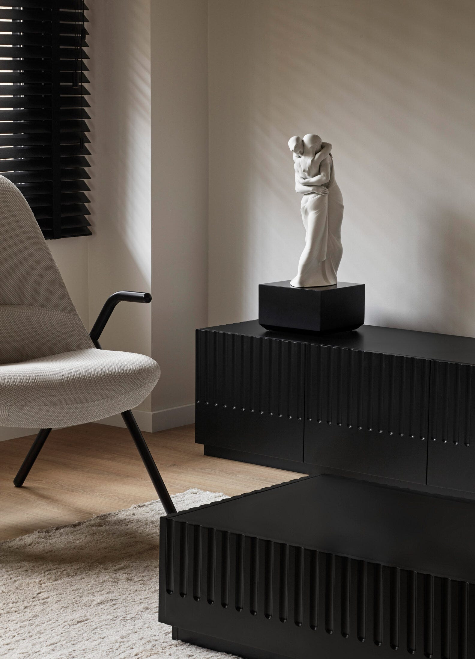 Imagen 3 de Figura decorativa Solos tú y yo Lladró - Blanco Blanco