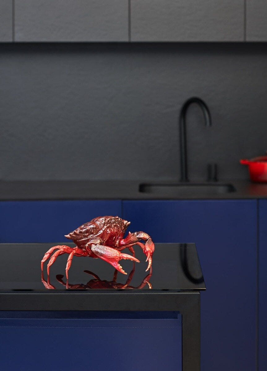 Imagen 3 de Figura decorativa Cangrejo rojo Lladró - Rojo Rojo