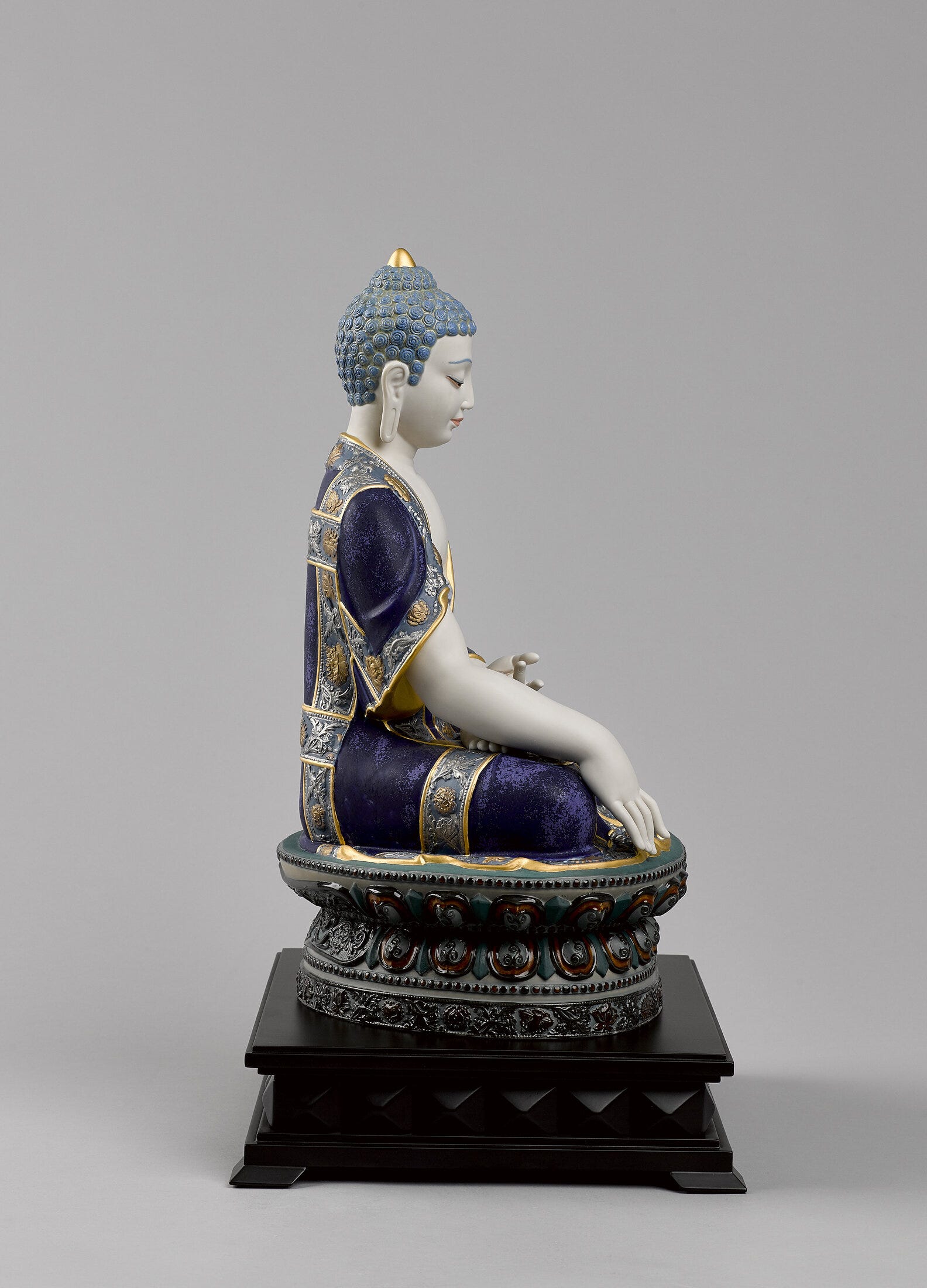 Imagen 5 de Figura decorativa Buda Shakyamuni dorado Lladró - Multicolor Multicolor