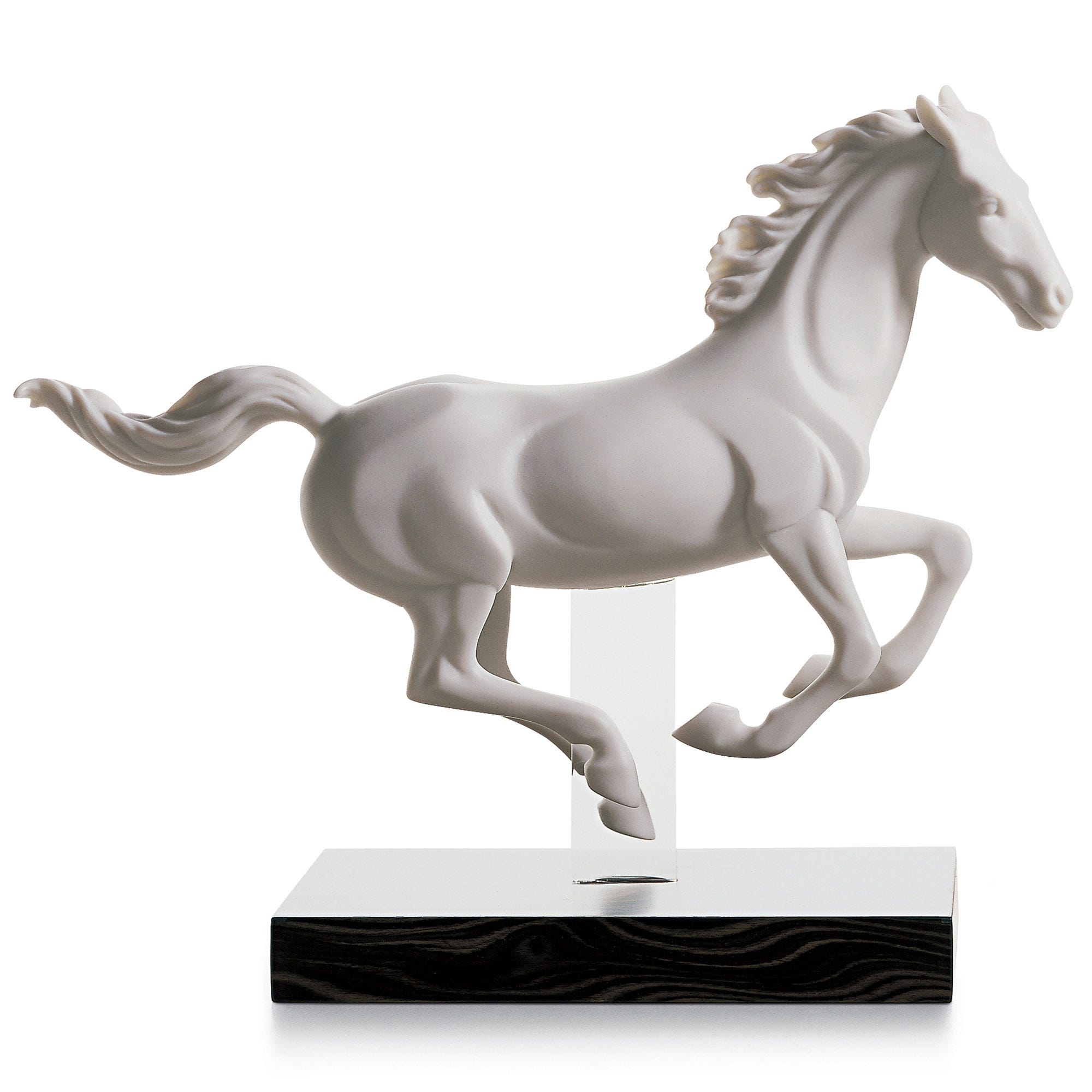 Imagen 1 de Figura Decorativa caballo Galope I Lladró - Blanco Blanco