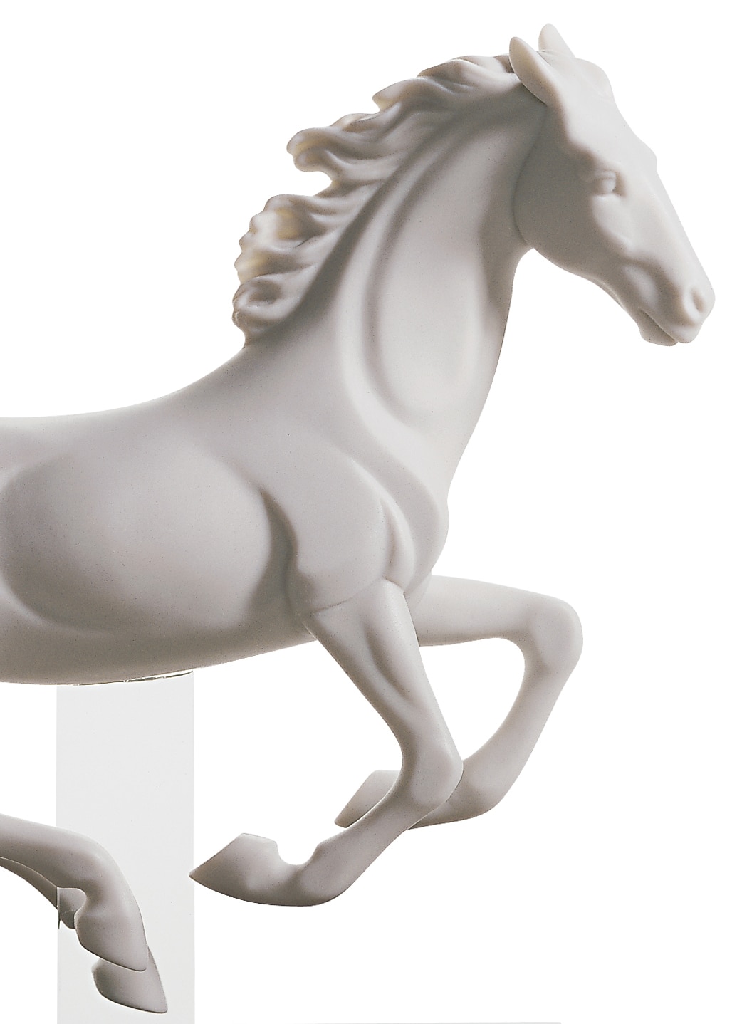 Imagen 2 de Figura Decorativa caballo Galope I Lladró - Blanco Blanco