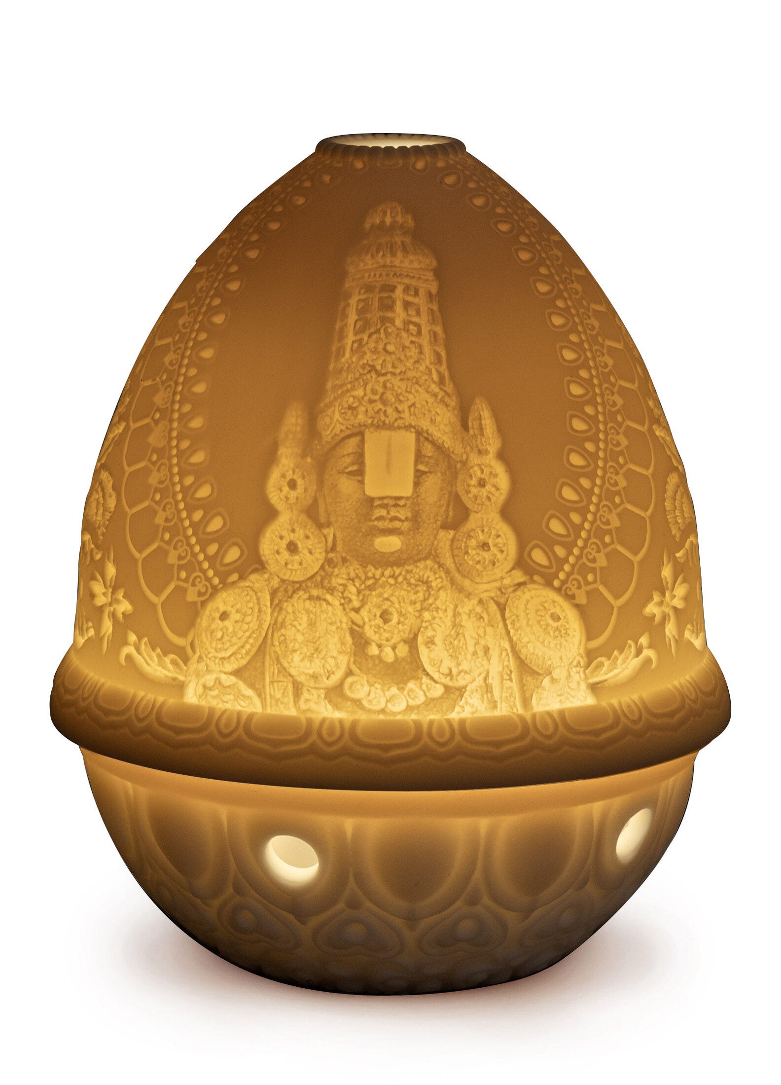 Imagen 2 de Litofanía Lord Balaji Lladró - Blanco Blanco