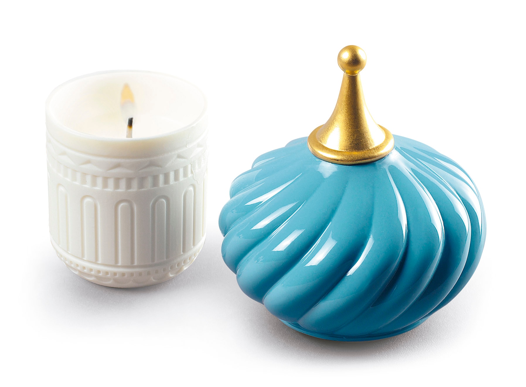 Vela Pináculo turquesa 1001 Lights. Aroma Espíritu indomable Lladró - Multicolor Multicolor-3