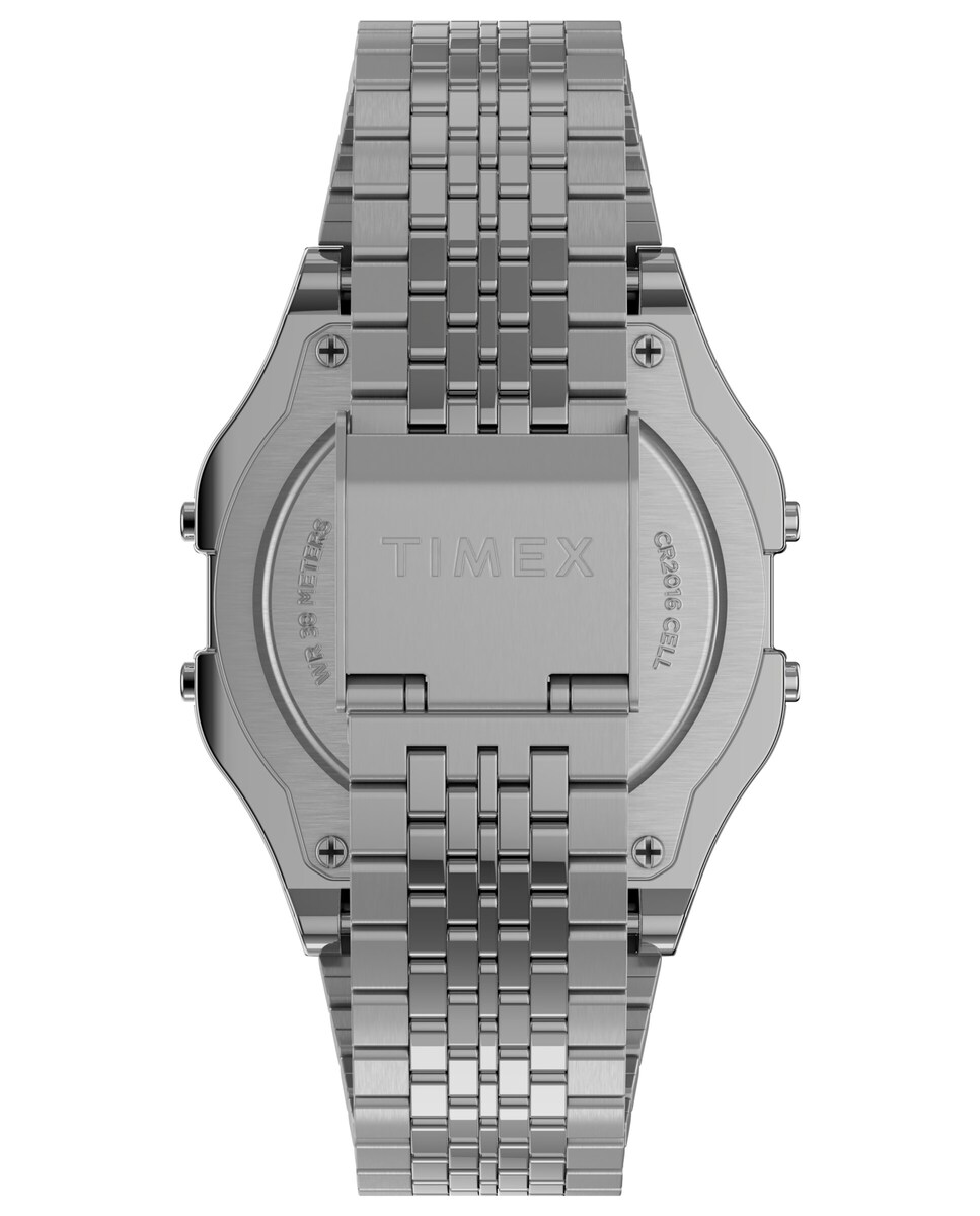 Reloj T80 TW2R79300 de acero y correa plateada/gris Plata-3