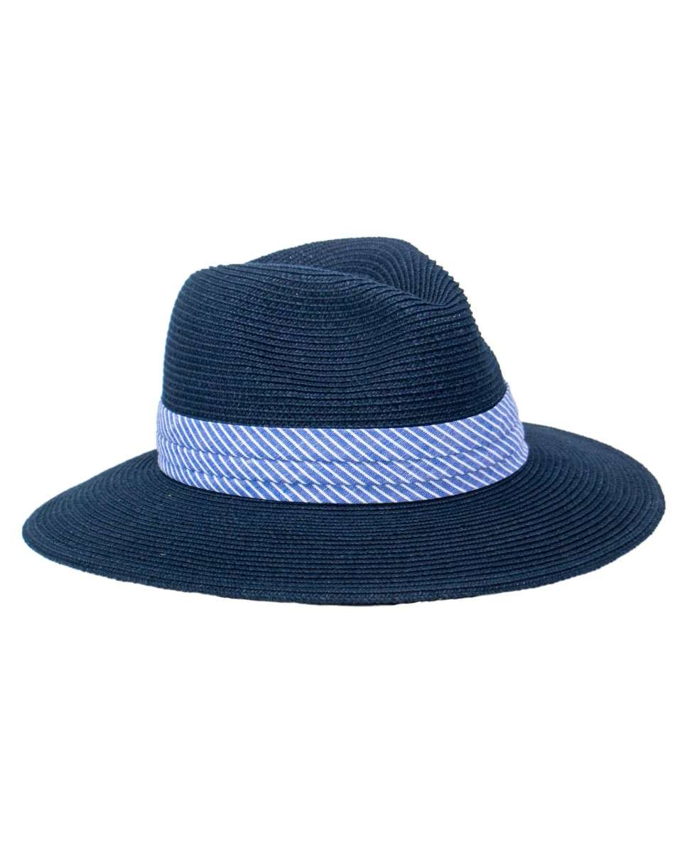 Sombrero de mujer tivoli con protección solar - Illums - Azul marino Azul marino-3