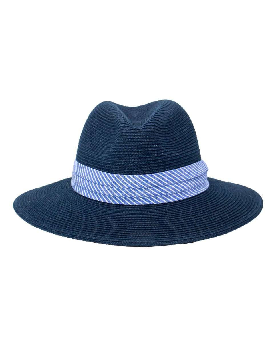 Sombrero de mujer tivoli con protección solar - Illums - Azul marino Azul marino-2