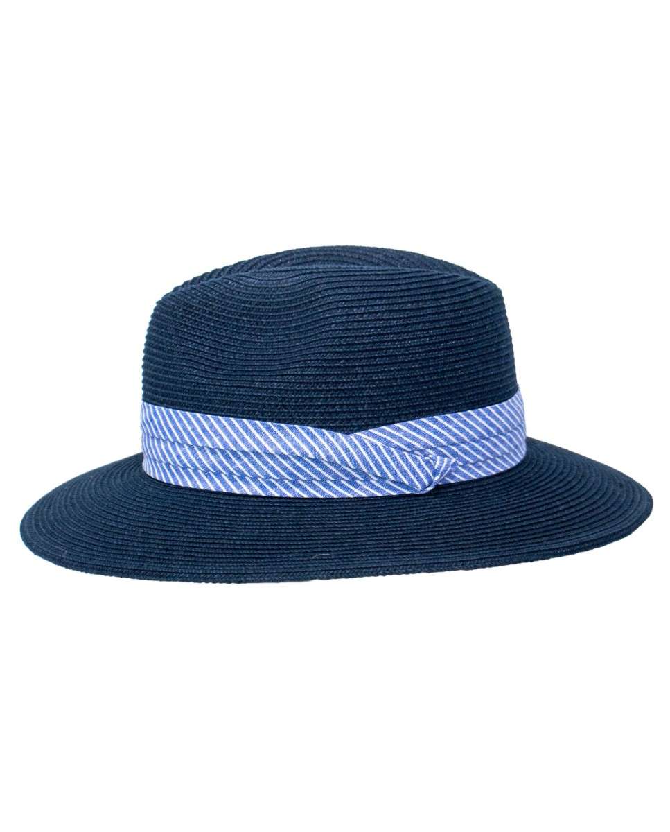 Sombrero de mujer tivoli con protección solar - Illums - Azul marino Azul marino-4