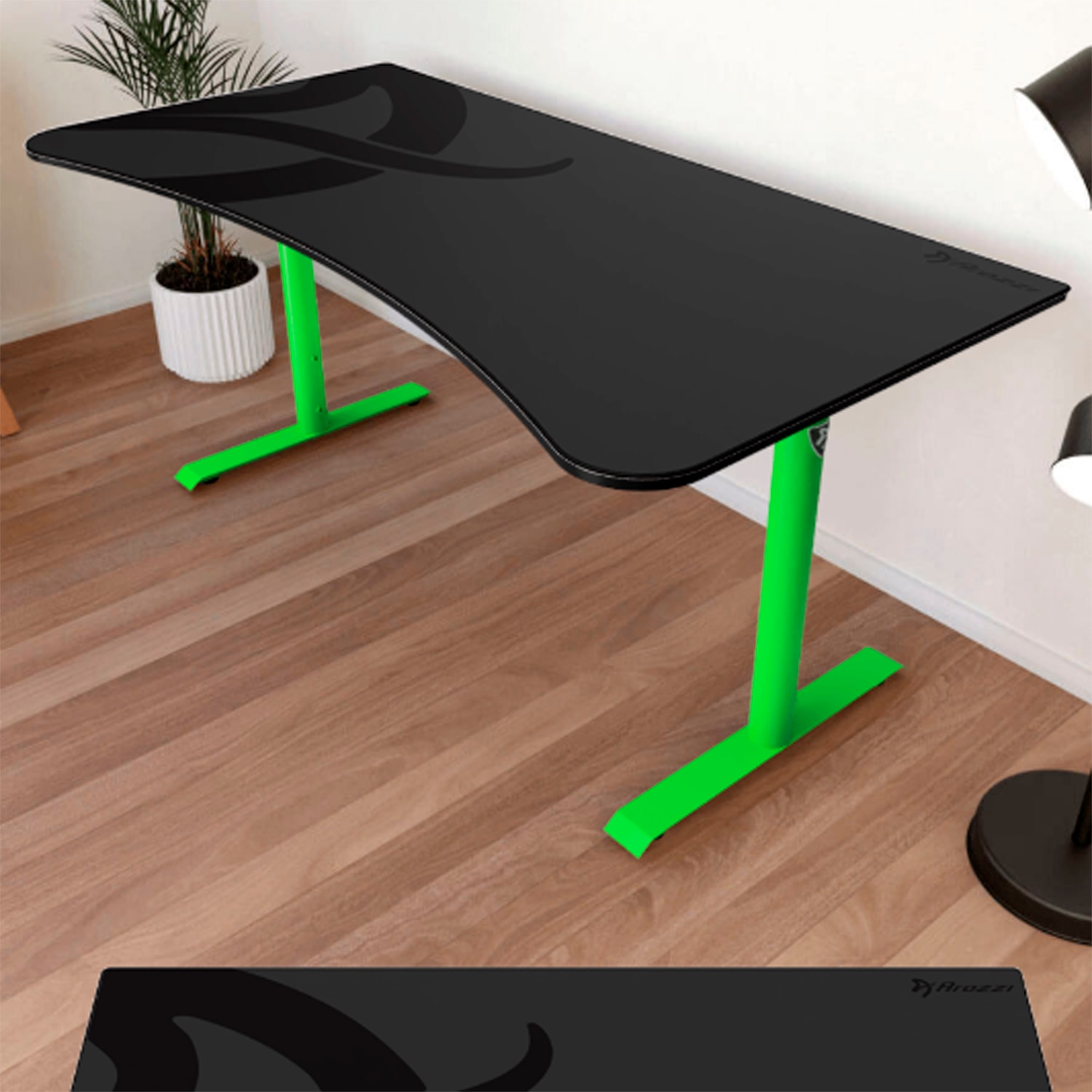 Arozzi - Mesa escritorio Gaming Arozzi Arena Verde.