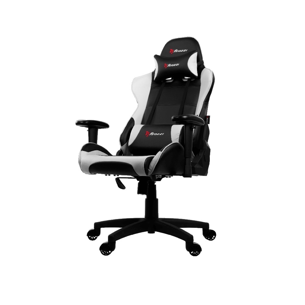 Silla Gaming Arozzi Verona V2 Gaming Chair negra y blanco