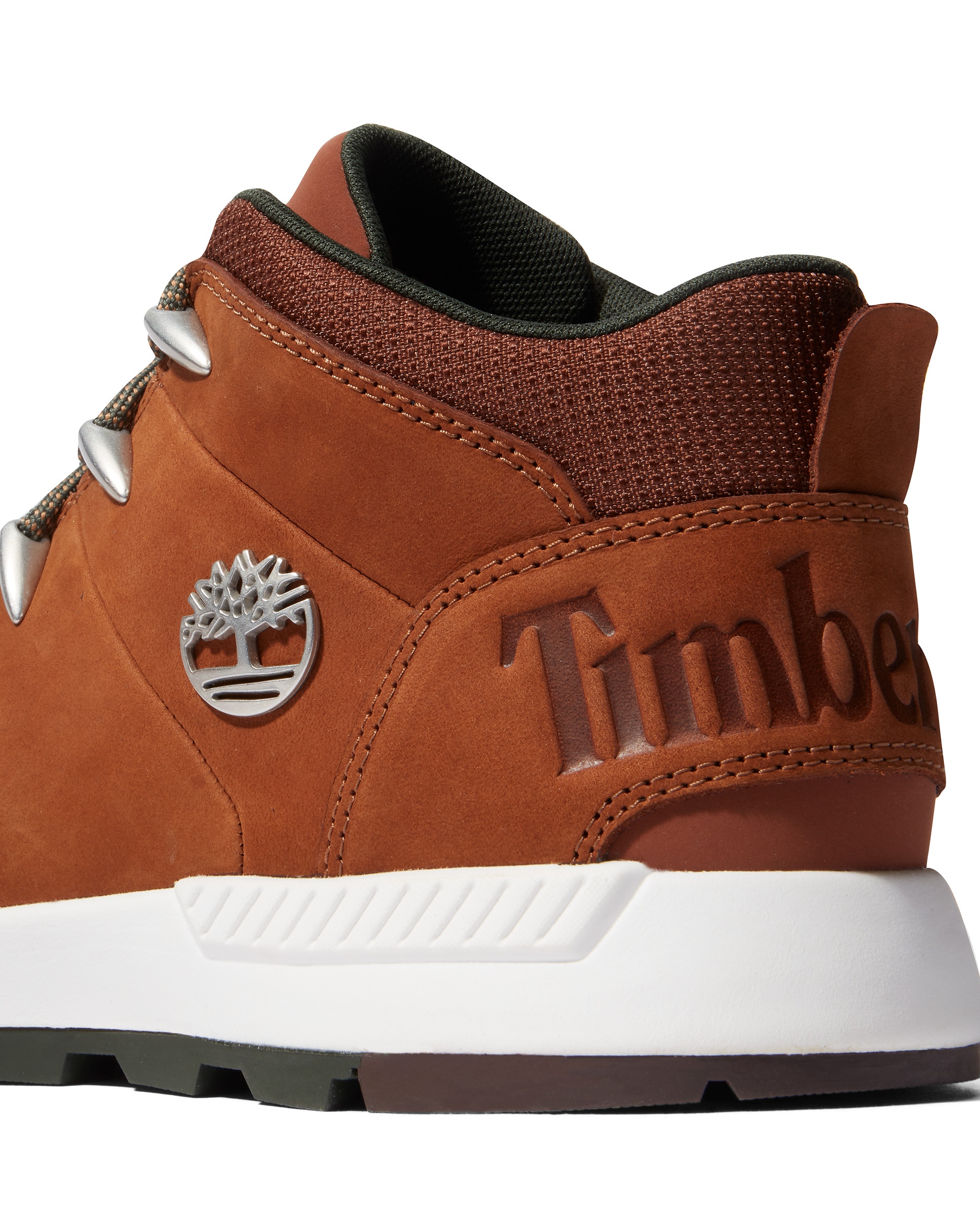 Imagen 6 de Zapatillas de media caña de hombre sprint trekker en cuero premium - Timberland - Marrón Marrón