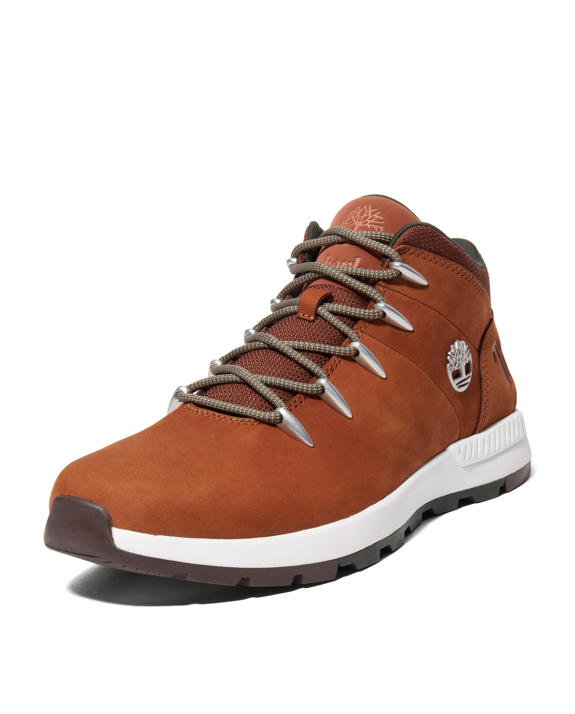 Imagen 8 de Zapatillas de media caña de hombre sprint trekker en cuero premium - Timberland - Marrón Marrón