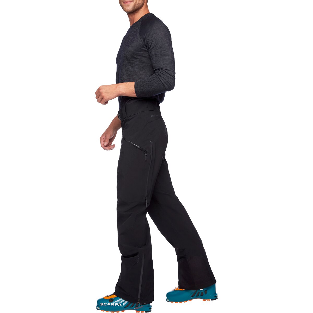 Pantalones de esquí de hombre Recon Stretch Ski Black Diamond - Negro Negro-4