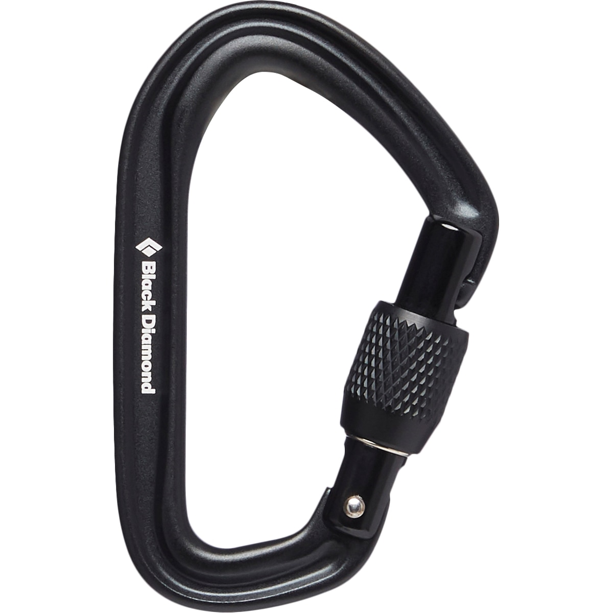 Black Diamond - Mosquetón Hotforge Screwgate Carabiner Black Diamond.