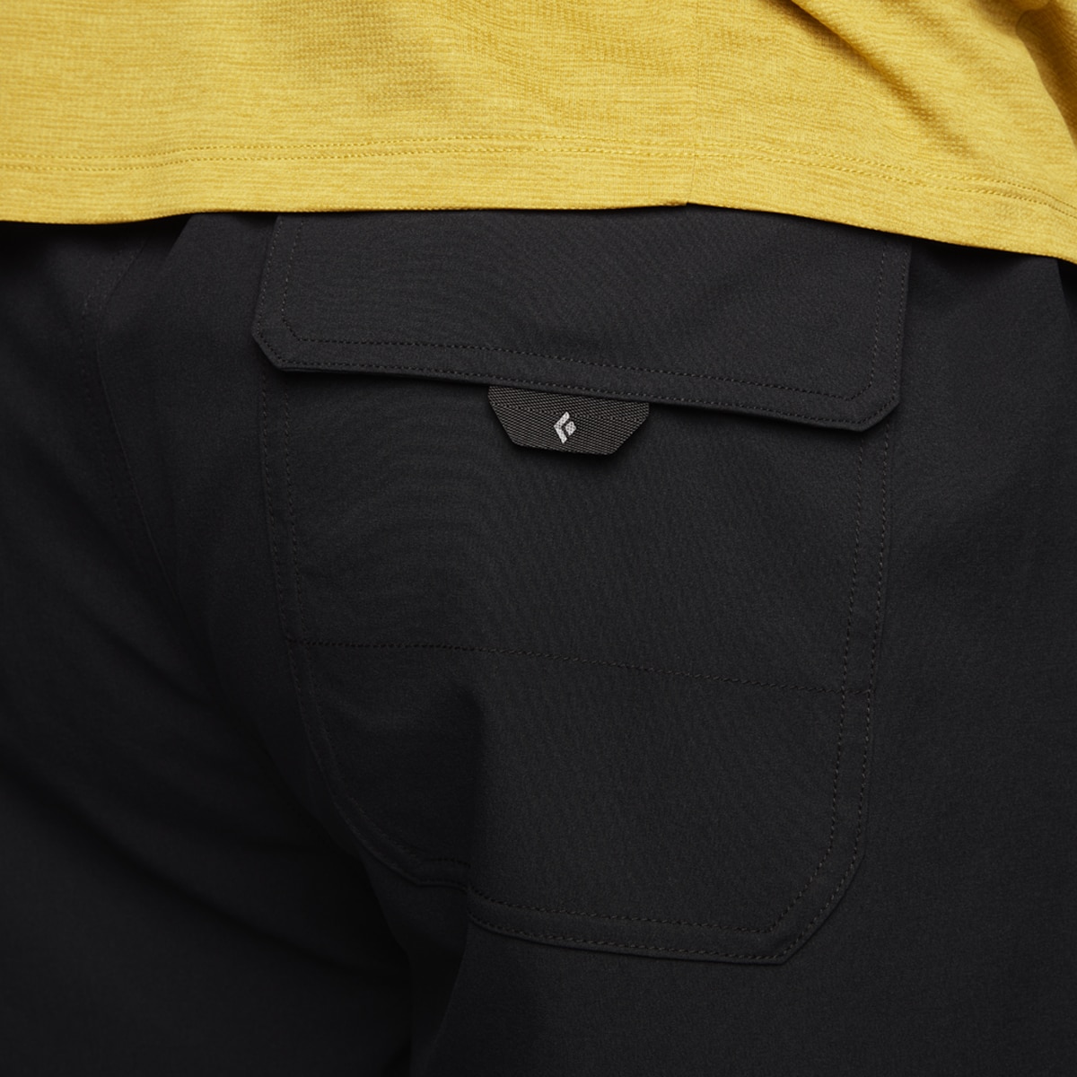 Short de hombre Sierra Black Diamond - Negro Negro-4