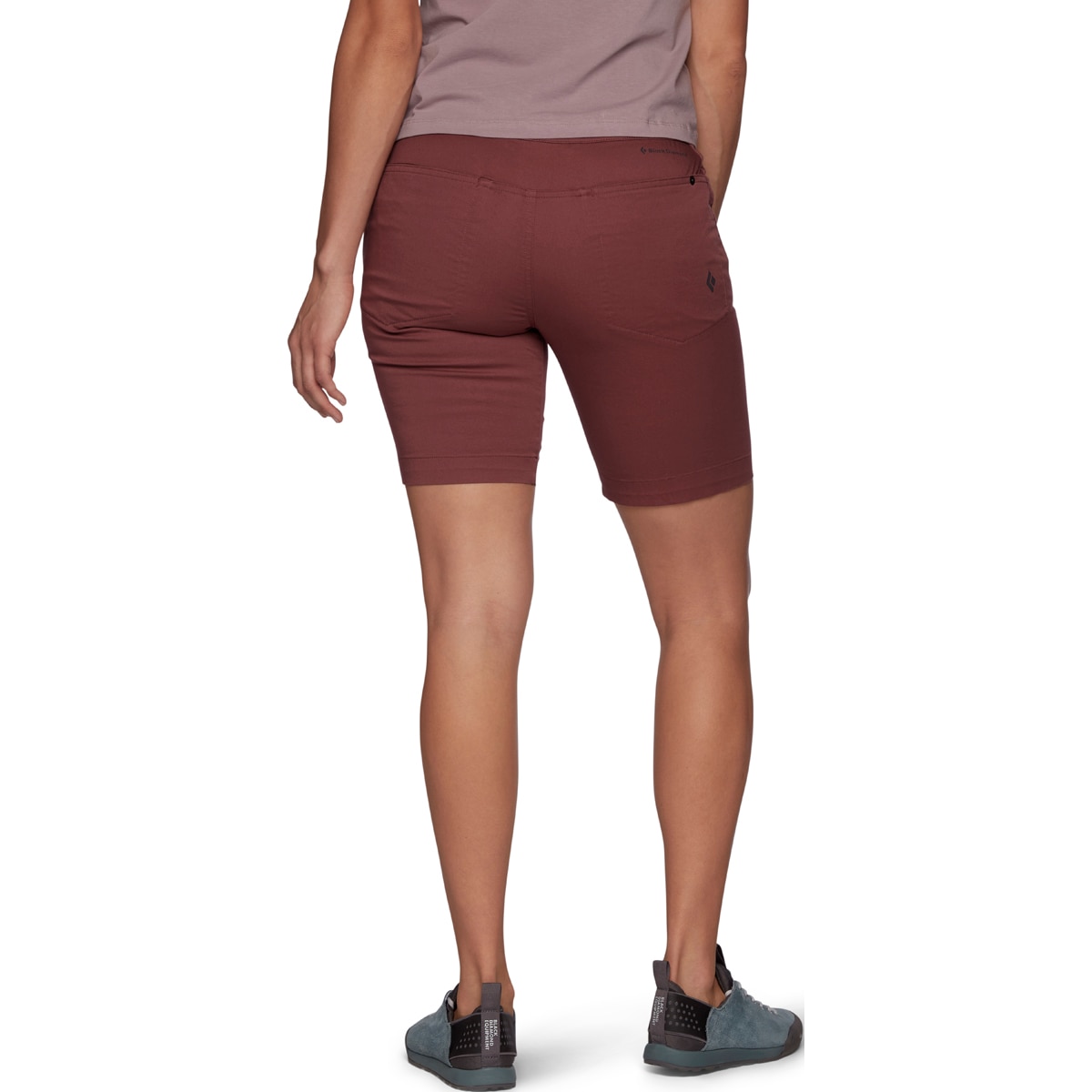 Bermuda de montaña de mujer Credo Shorts Black Diamond - Granate Granate-2