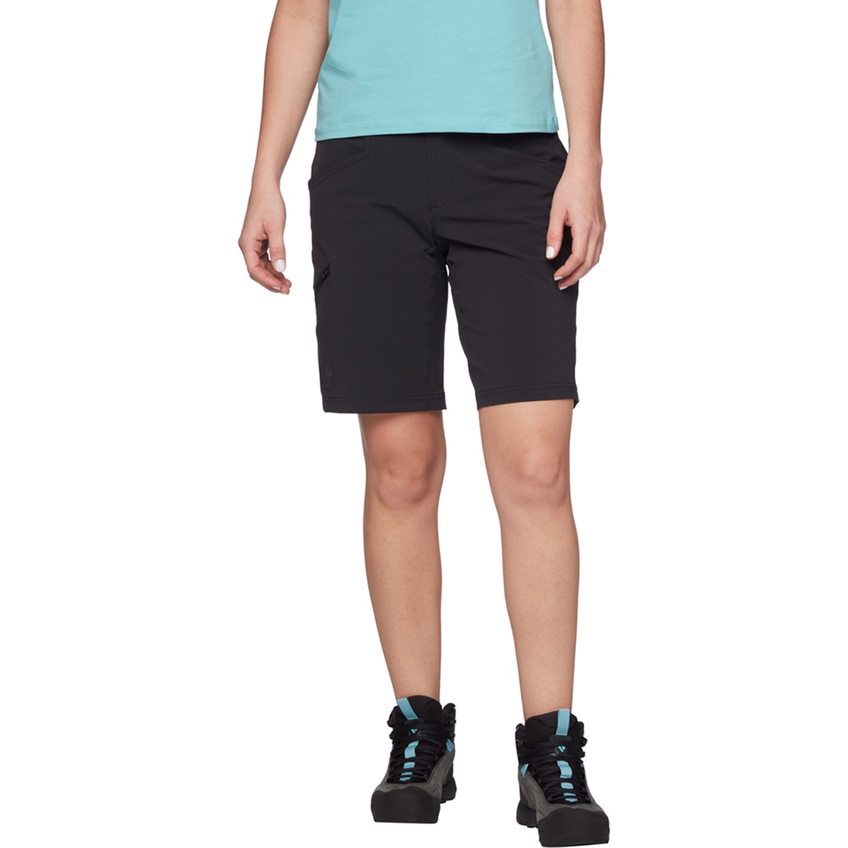 Pantalón corto de mujer Valley Black Diamond - Negro Negro-1