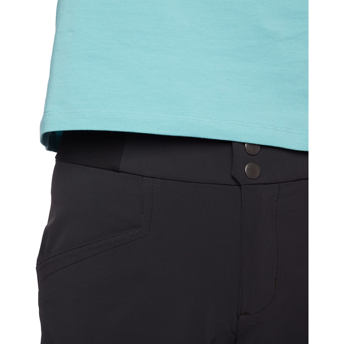 Pantalón corto de mujer Valley Black Diamond - Negro Negro-4