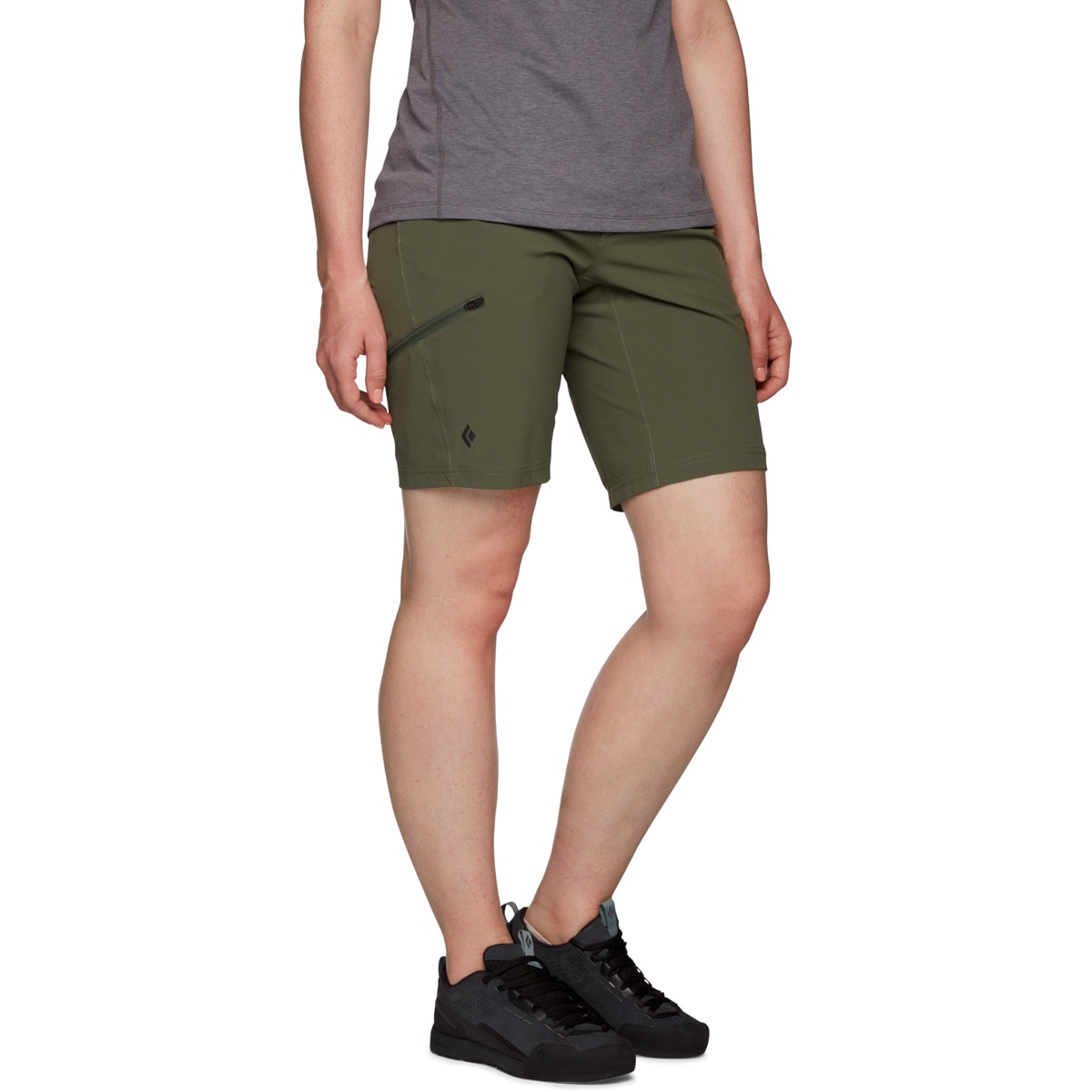 Imagen 0 de Pantalón corto de mujer Valley Black Diamond Verde