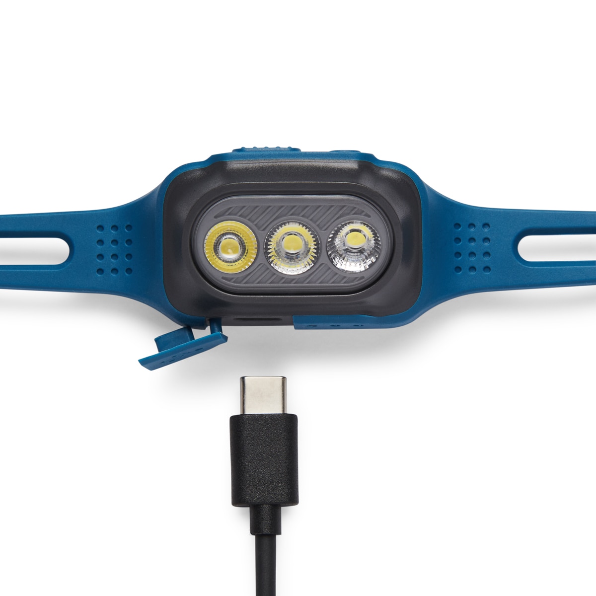 Imagen 4 de Linterna Frontal Deploy Run Light Black Diamond - Azul Azul