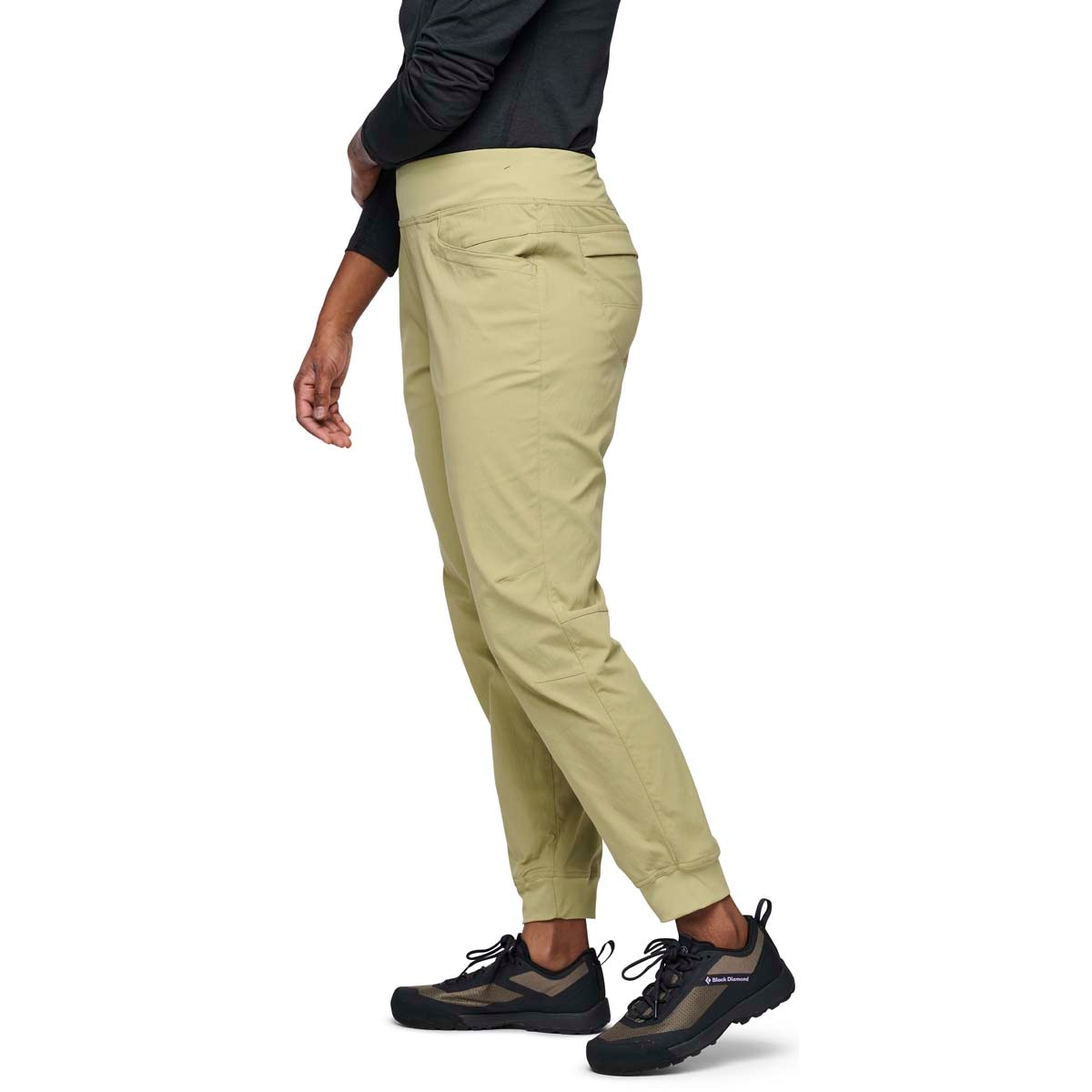 Pantalón de mujer Technician Jogger Black Diamond - Marrón claro Marrón claro-4