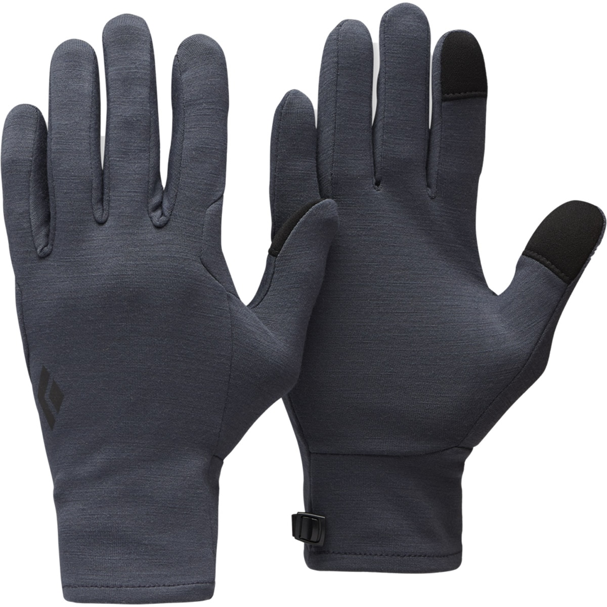 Imagen 0 de Guantes unisex Midweight Wool Liners Black Diamond Gris