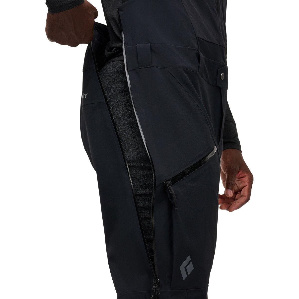 Peto técnico de hombre Recon Stretch Black Diamond - Verde Negro-5