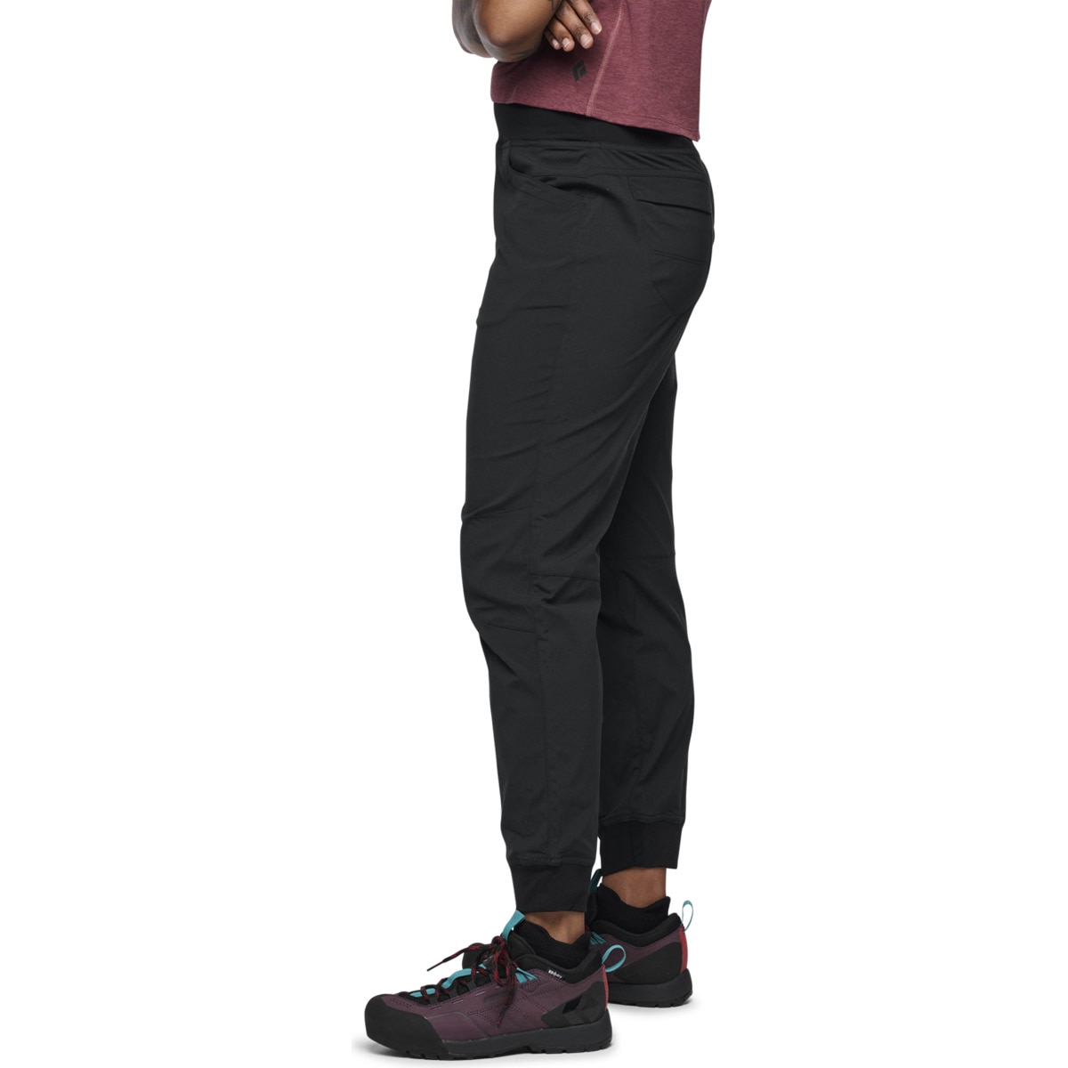 Pantalones de mujer W Technician Jogger Pants Black Diamond - Negro mate Negro mate-3