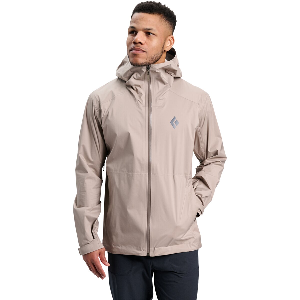 Chaqueta de hombre Fineline Black Diamond - Gris Gris-1