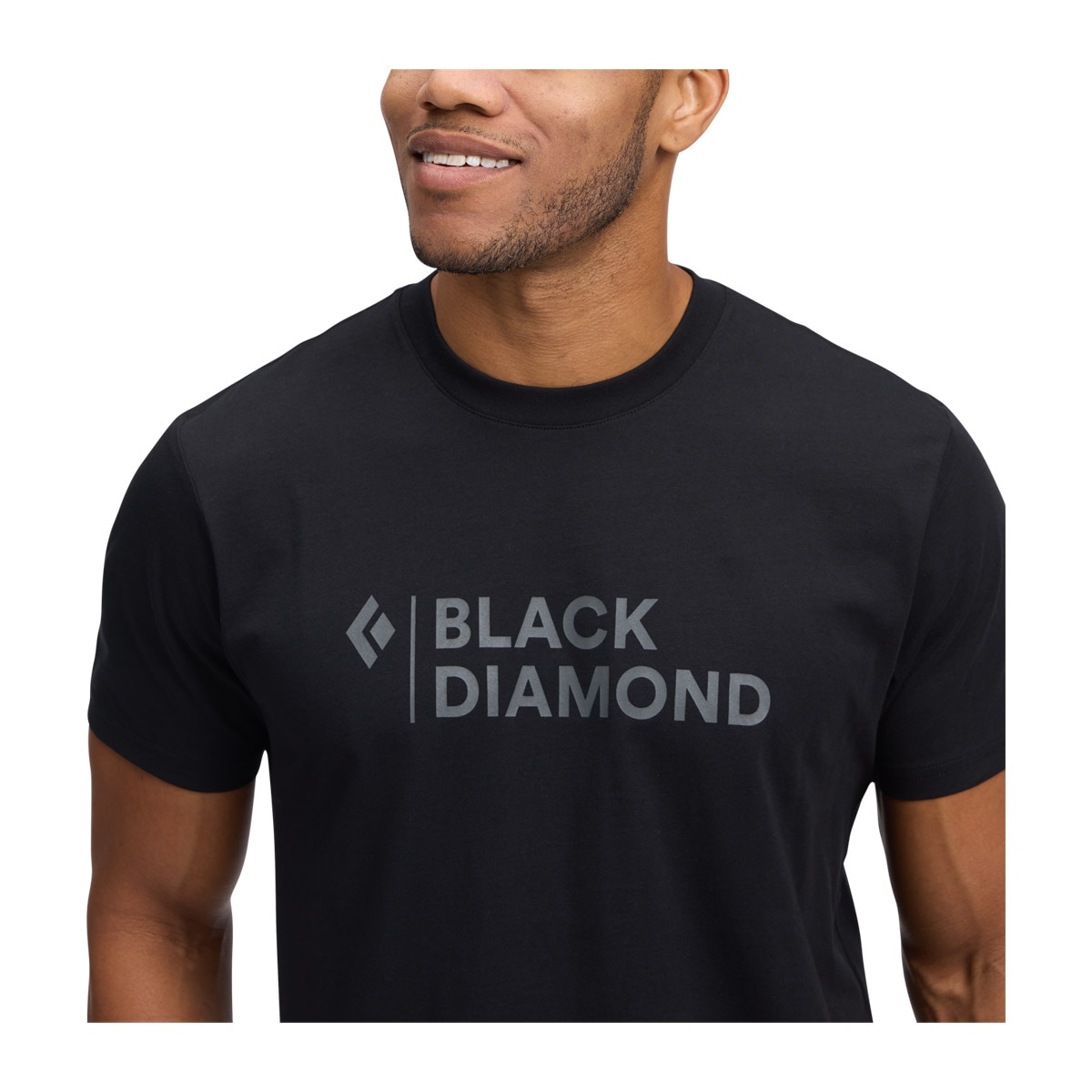 Imagen 4 de Camiseta de hombre M Mini Stacked Ss Tee Black Diamond - Negro Negro