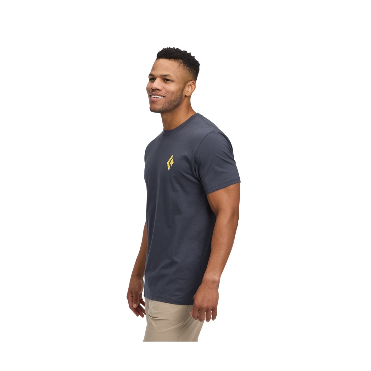 Imagen 3 de Camiseta de hombre M Shredded Ss Tee Black Diamond - Azul Azul