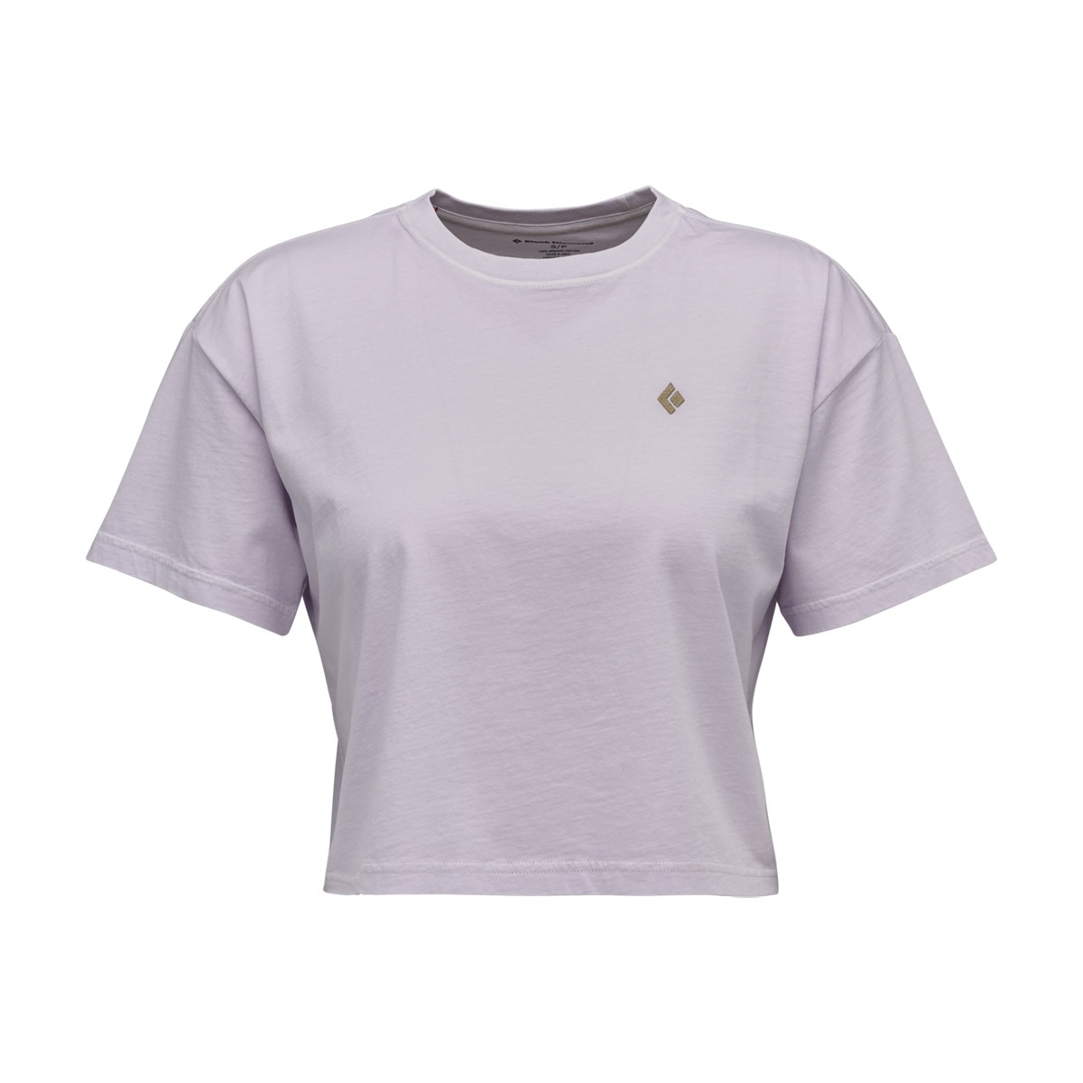 Imagen 0 de Camiseta de mujer Diamond crop Black Diamond Lila